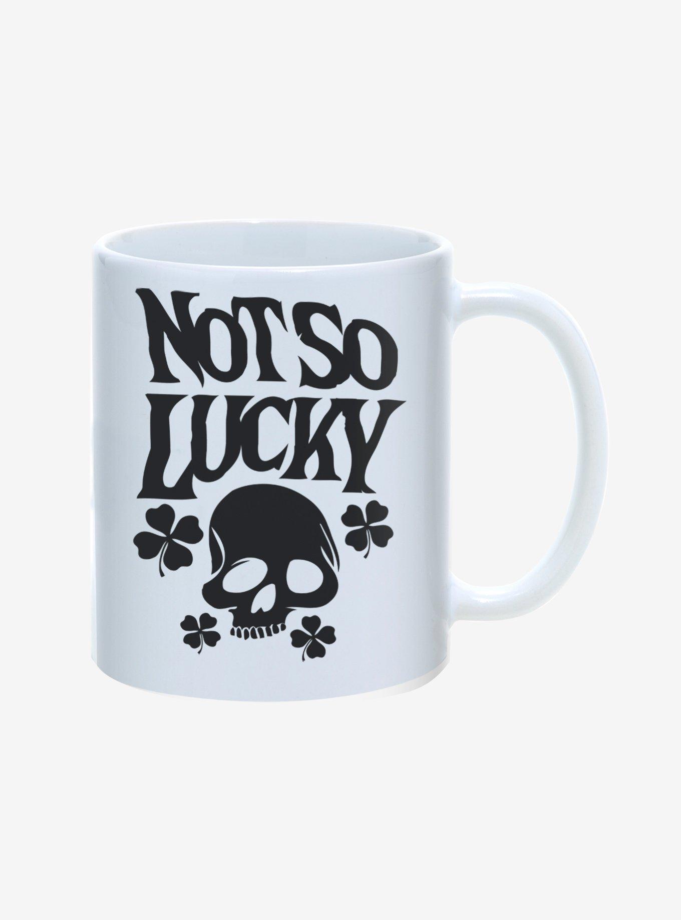St. Paddy's Not So Lucky Skull Clover Mug 11oz
