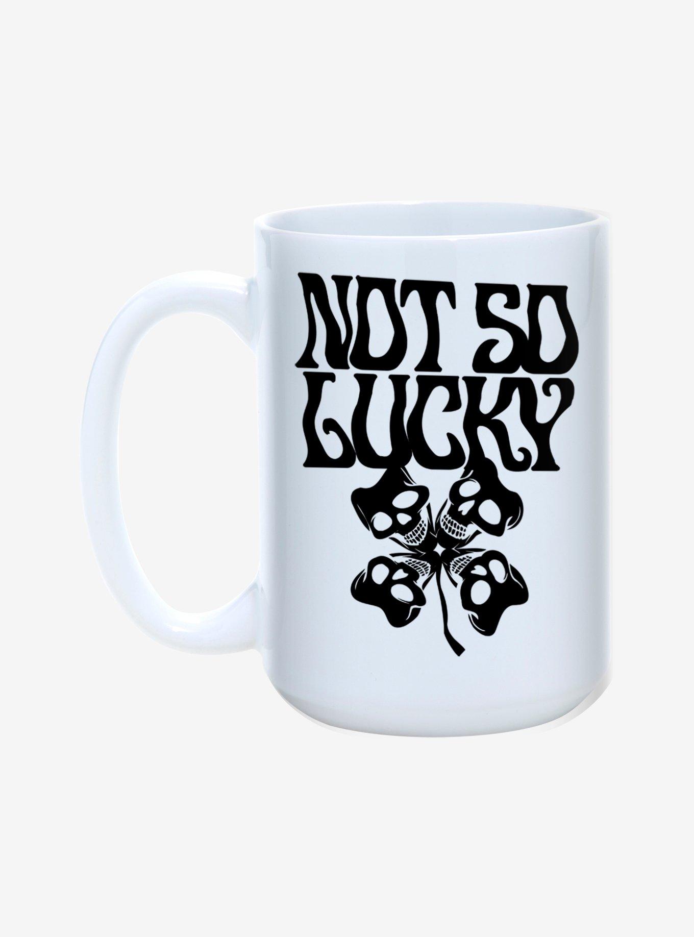 St. Paddy's Not So Lucky Skull Clover Mug 15oz, , hi-res