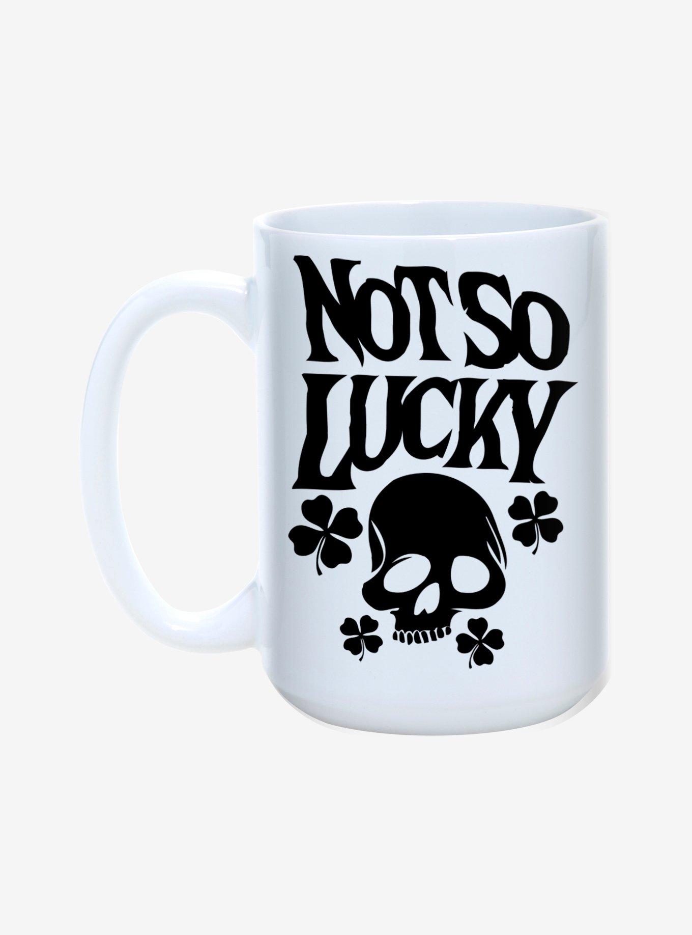 St. Paddy's Not So Lucky Skull Clover Mug 15oz, , hi-res
