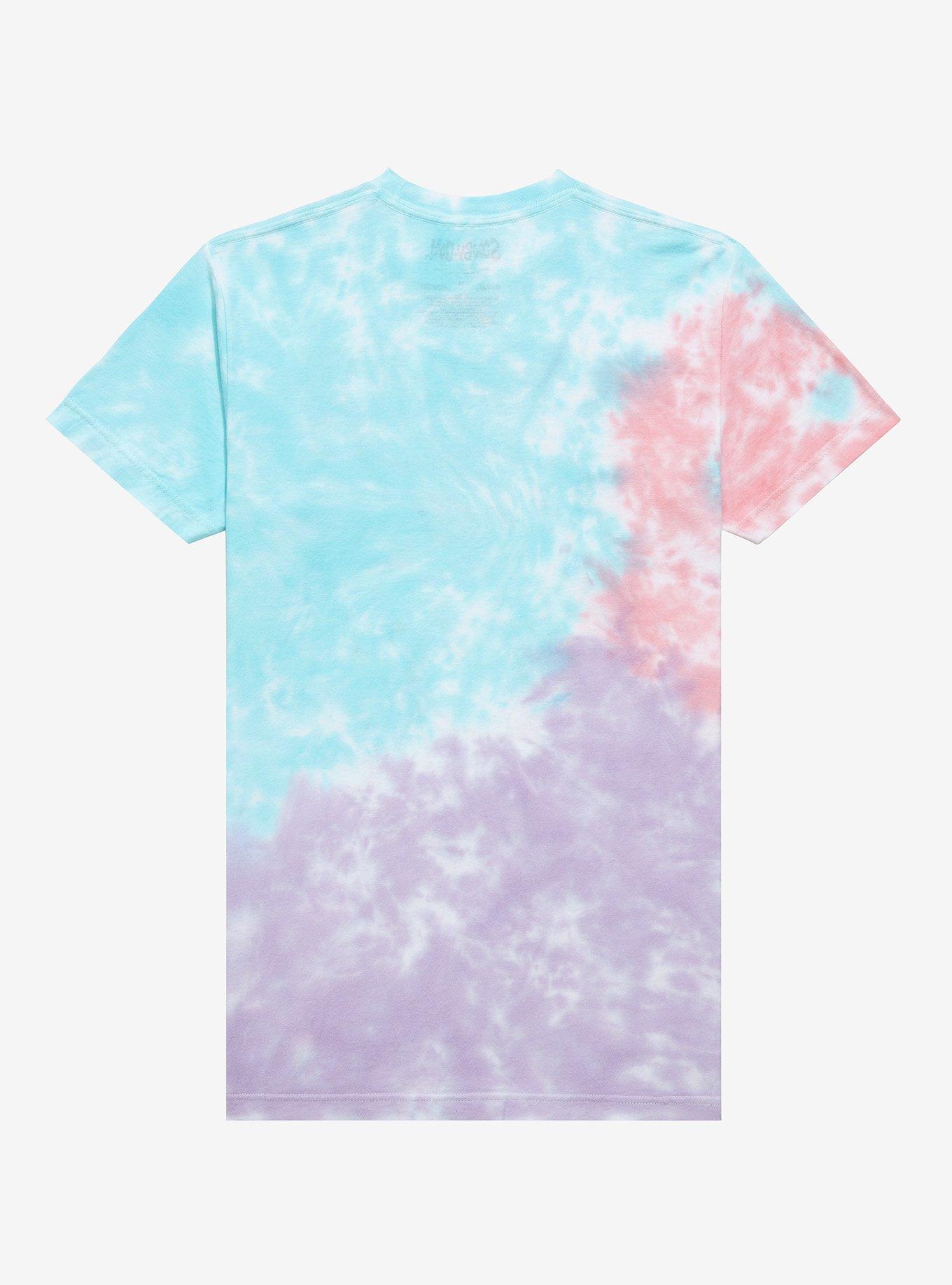 Scooby-Doo Where Are You Scooby-Doo Space Icons Tie-Dye T-Shirt- BoxLunch Exclusive, LIGHT BLUE, alternate