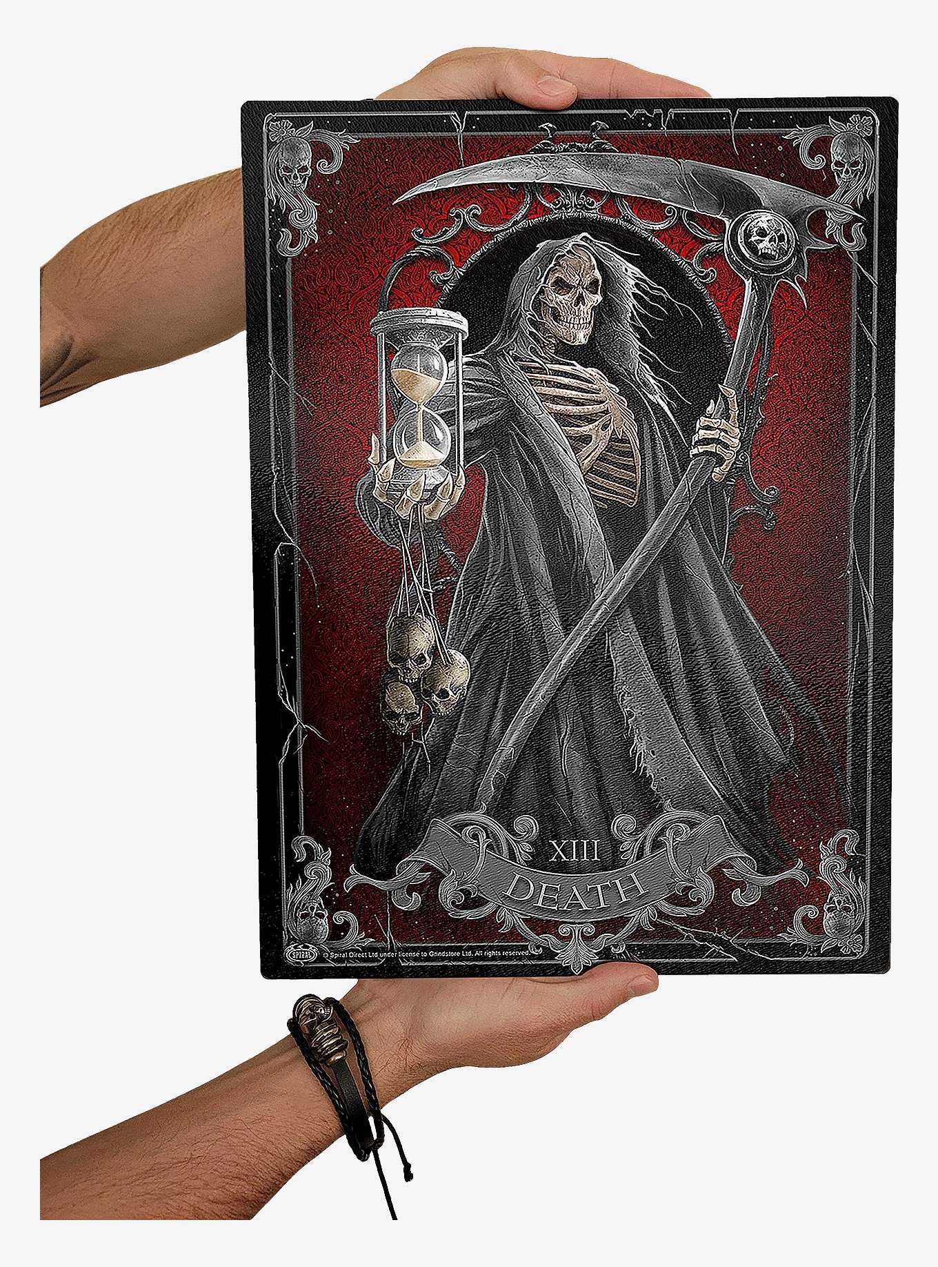 Death Tarot Glass Chopping Board, , hi-res