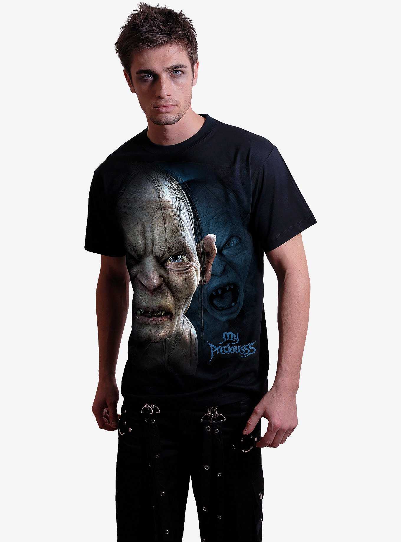 The Lord Of The Rings Gollum My Preciousss Black T-Shirt, , hi-res