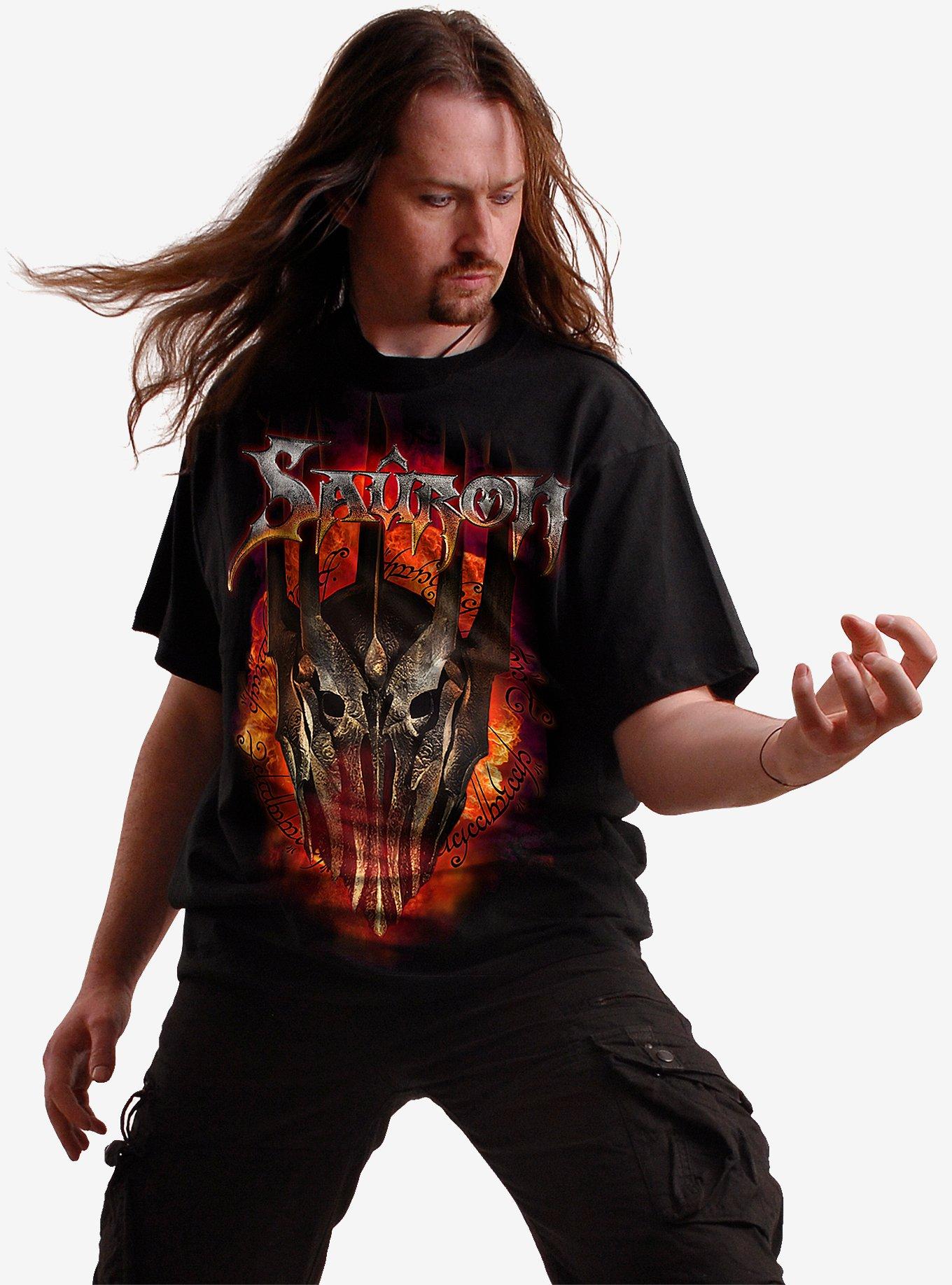 The Lord Of The Rings Sauron Metal T-Shirt, BLACK, alternate