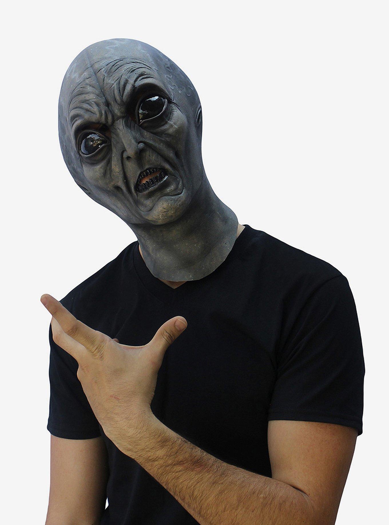 Evil Invader Alien Mask, , hi-res