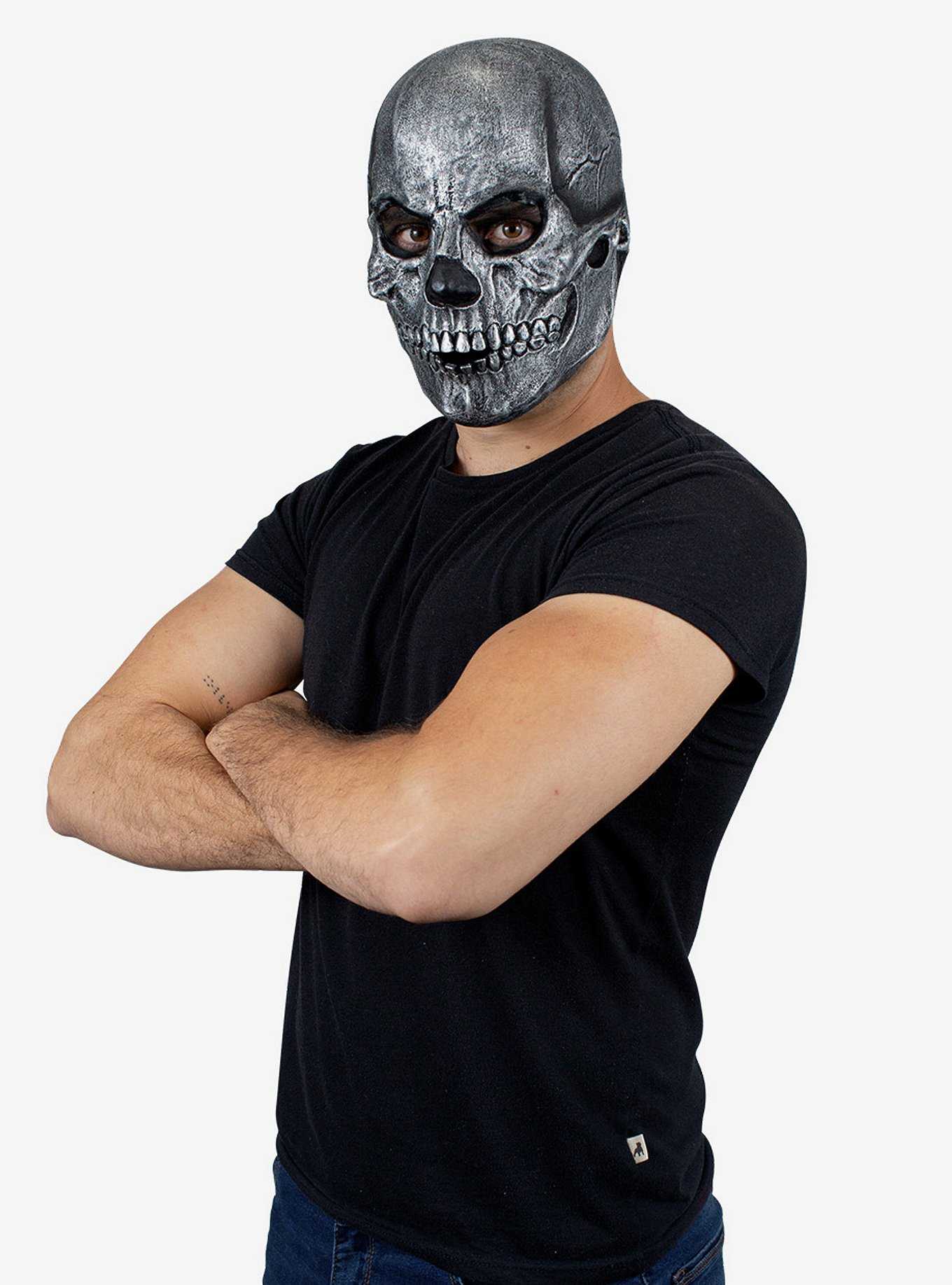 Silver Skull Mask, , hi-res