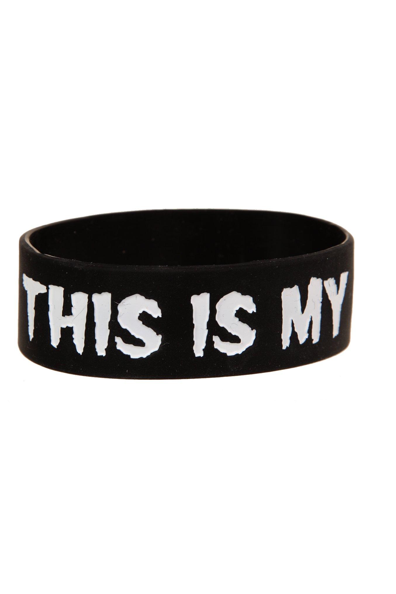 This Is My Costume Rubber Bracelet, , alternate