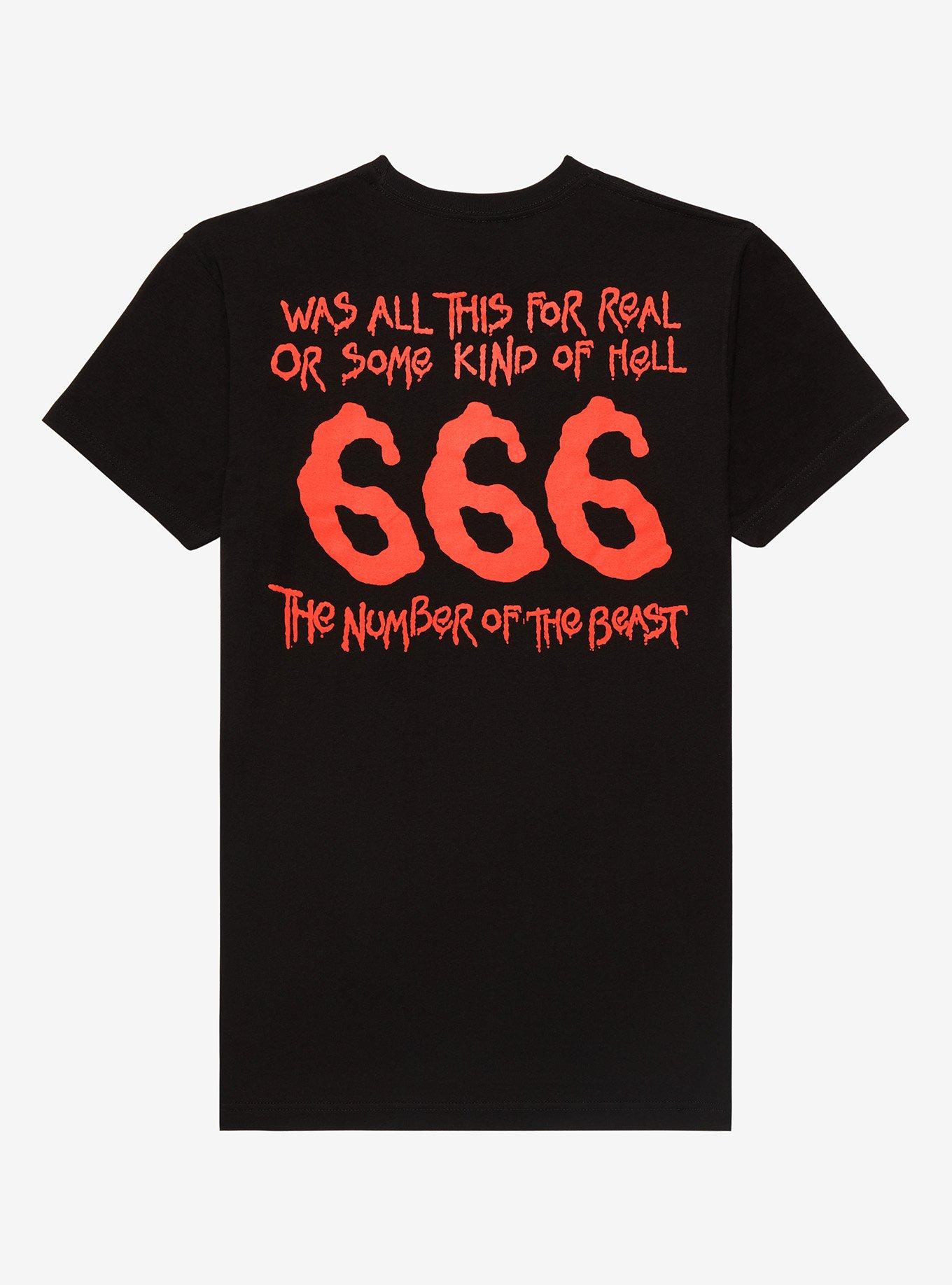 Number of the Beast American Football Shirt - Iron Maiden Store