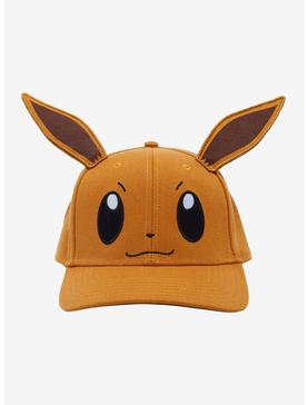 Plus Size Pokemon Eevee 3D Ears Snapback Hat, , hi-res