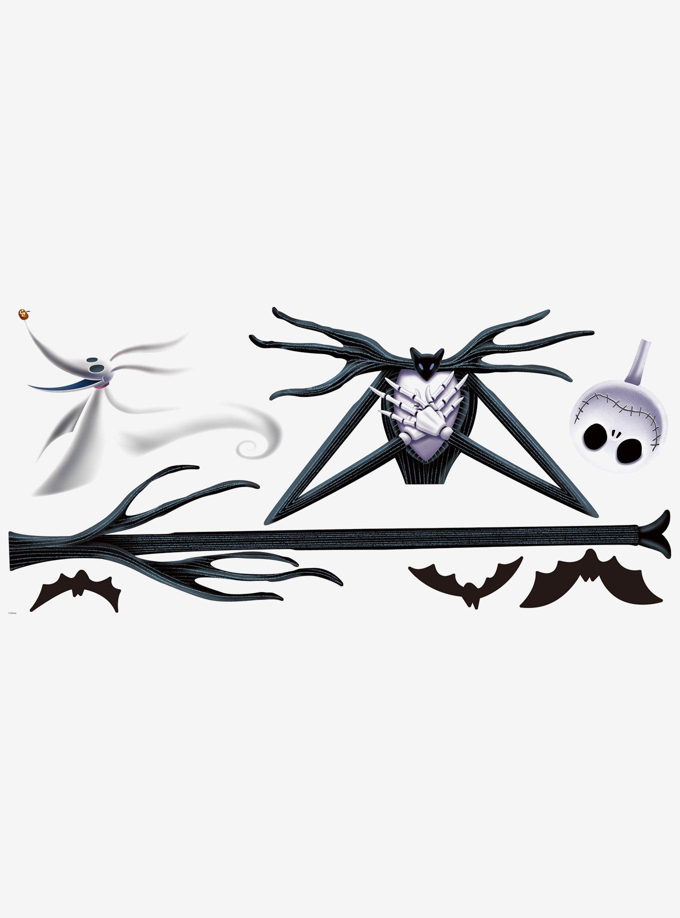 Disney Nightmare Before Christmas Jack Peel & Stick Giant Wall Decals, , alternate