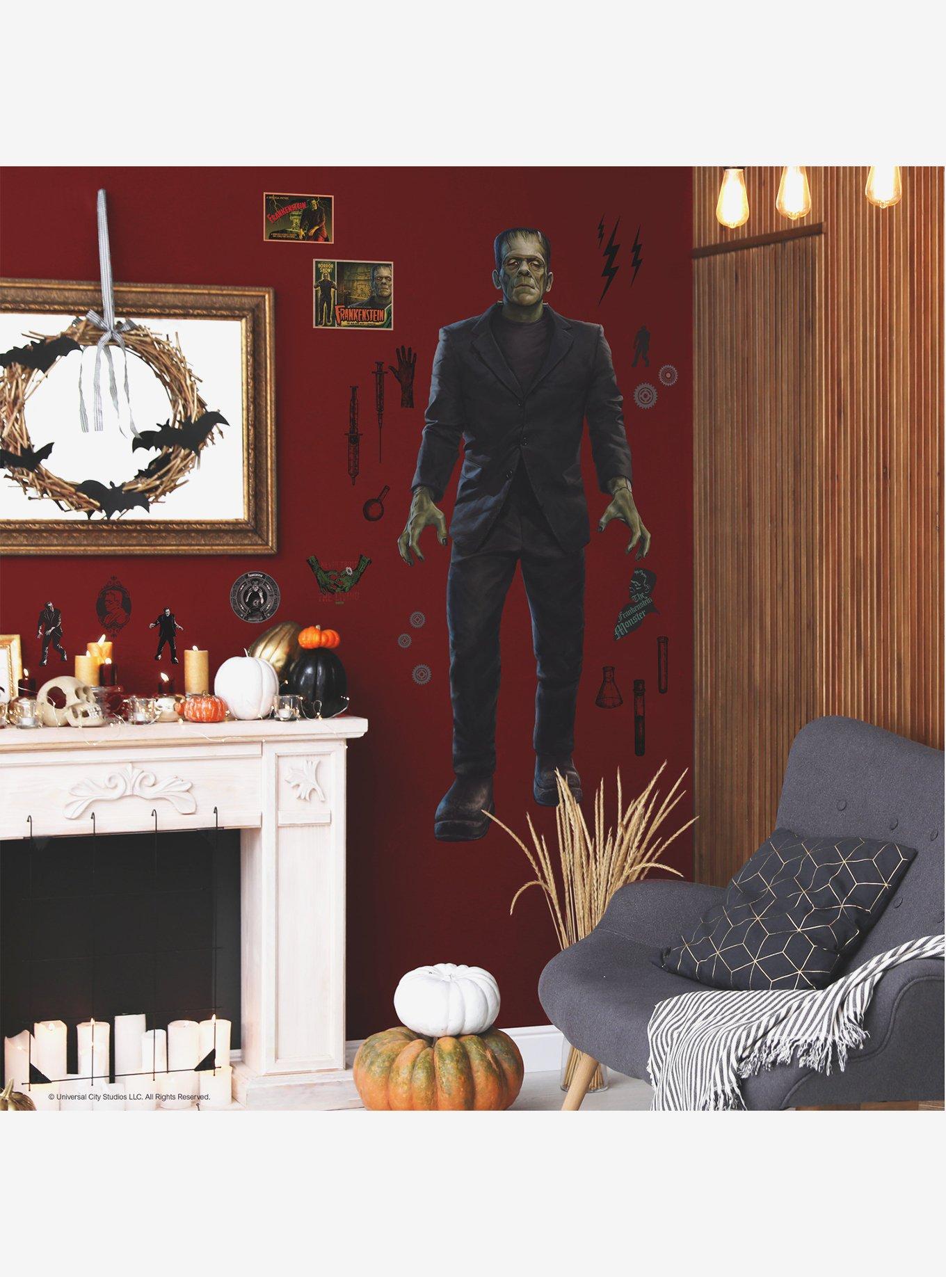 Universal Monsters Frankenstein Giant Peel & Stick Wall Decals, , alternate