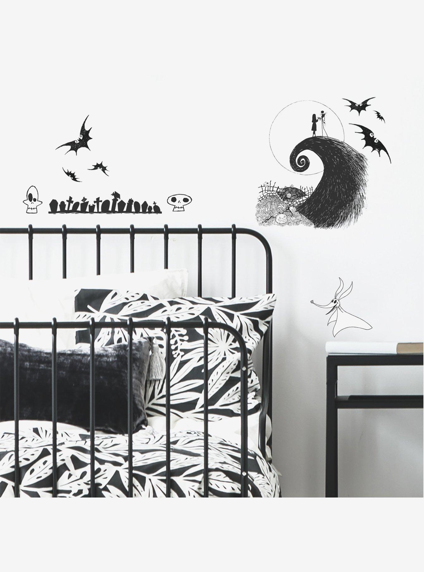 Disney Nightmare Before Christmas Jack and Sally Peel & Stick Wall Decals, , alternate