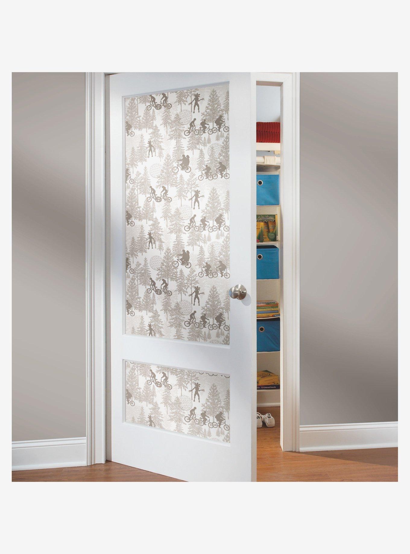 Stranger Things Hawkins Woods Peel & Stick Wallpaper Light, , alternate