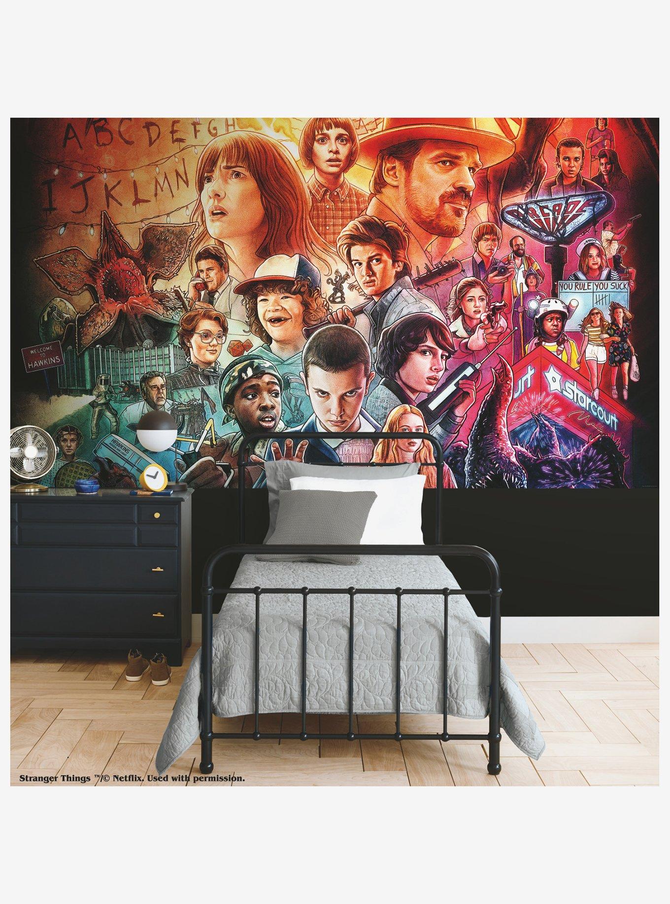 Stranger Things Mural Wallpaper, , alternate