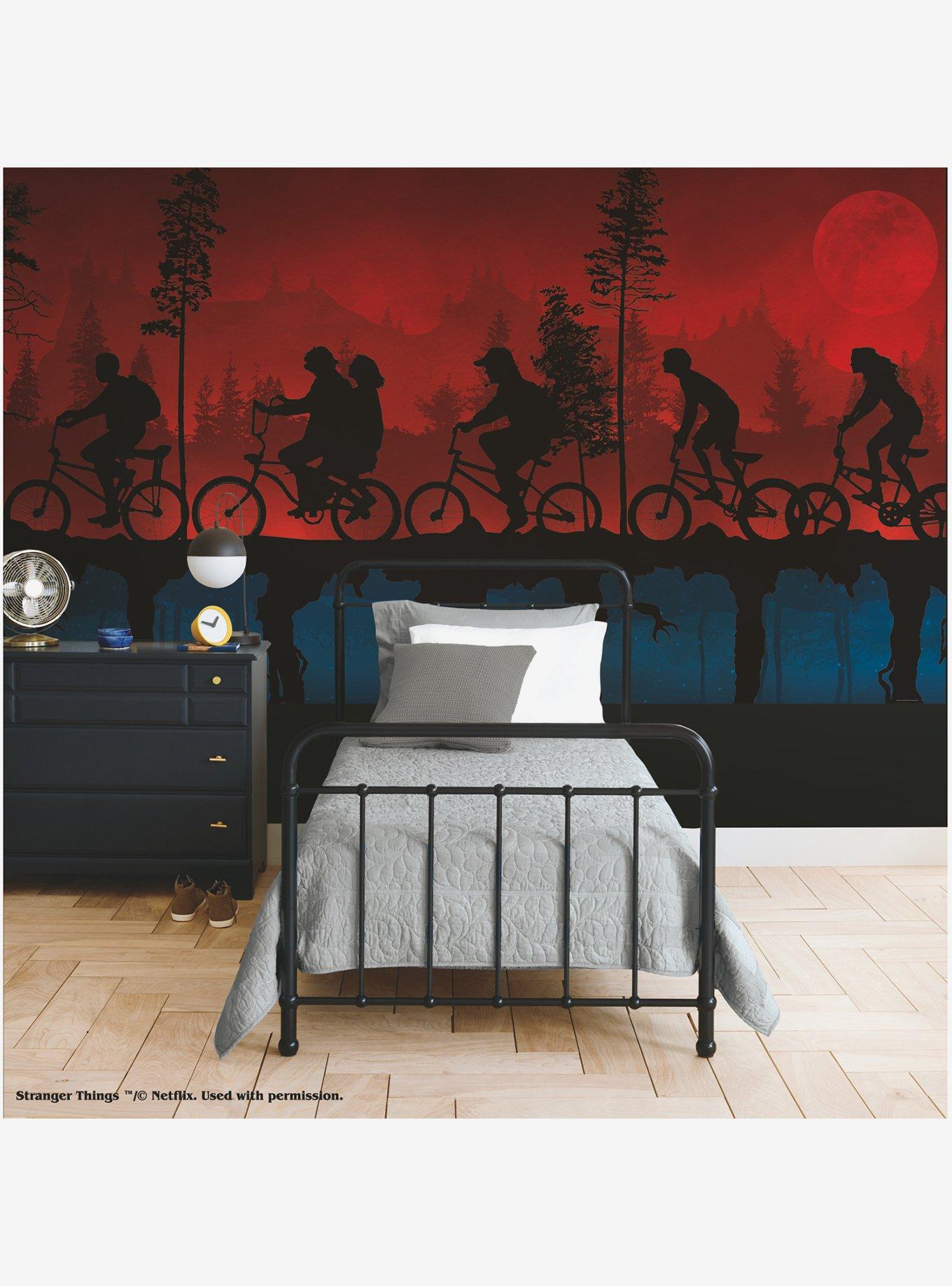 Stranger Things the Upside Down Mural Wallpaper, , alternate