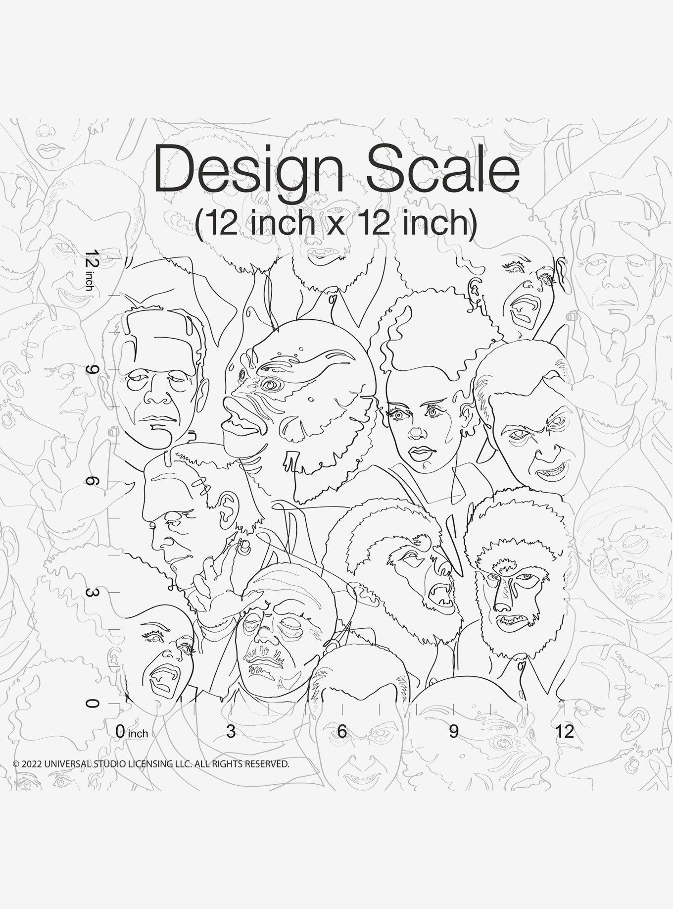 Universal Monsters Classic Peel & Stick Wallpaper, , alternate