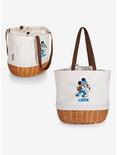 Disney Mickey Mouse NFL Detroit Lions Canvas Willow Basket Tote, , alternate