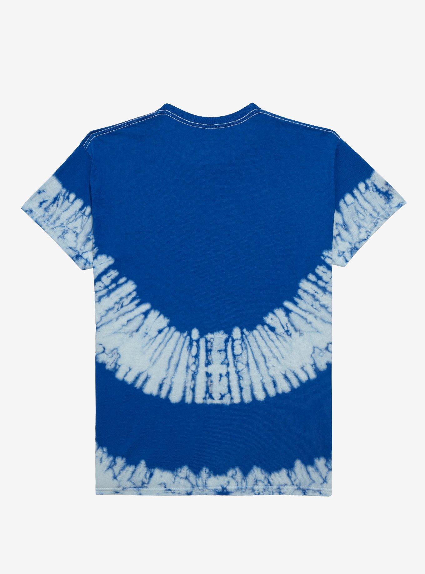 Sailor Moon Sailor Uranus Double Portrait Tie-Dye T-Shirt - BoxLunch Exclusive, BLUE, alternate