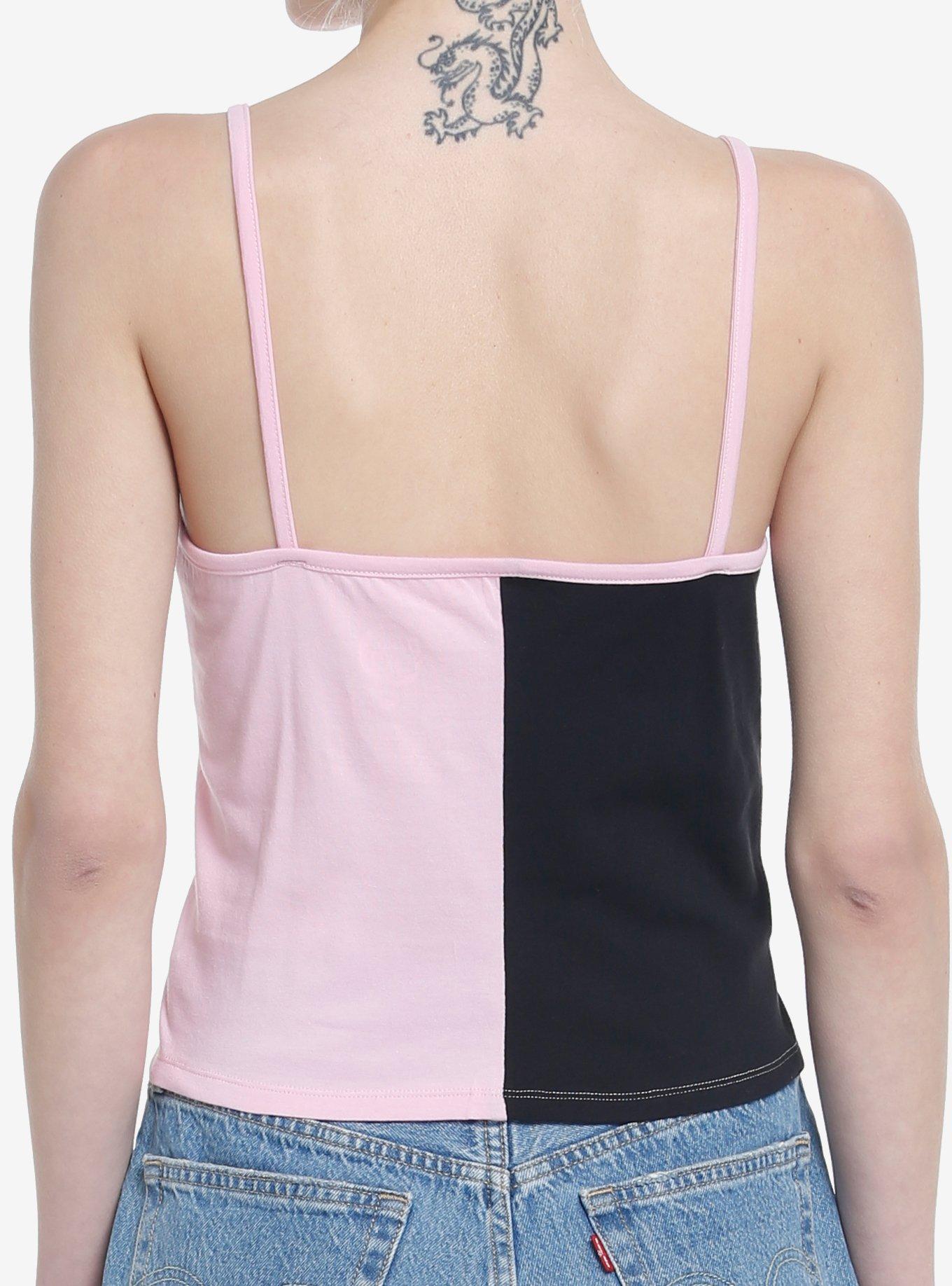 Demon Slayer: Kimetsu No Yaiba Split Girls Cami, PINK, alternate