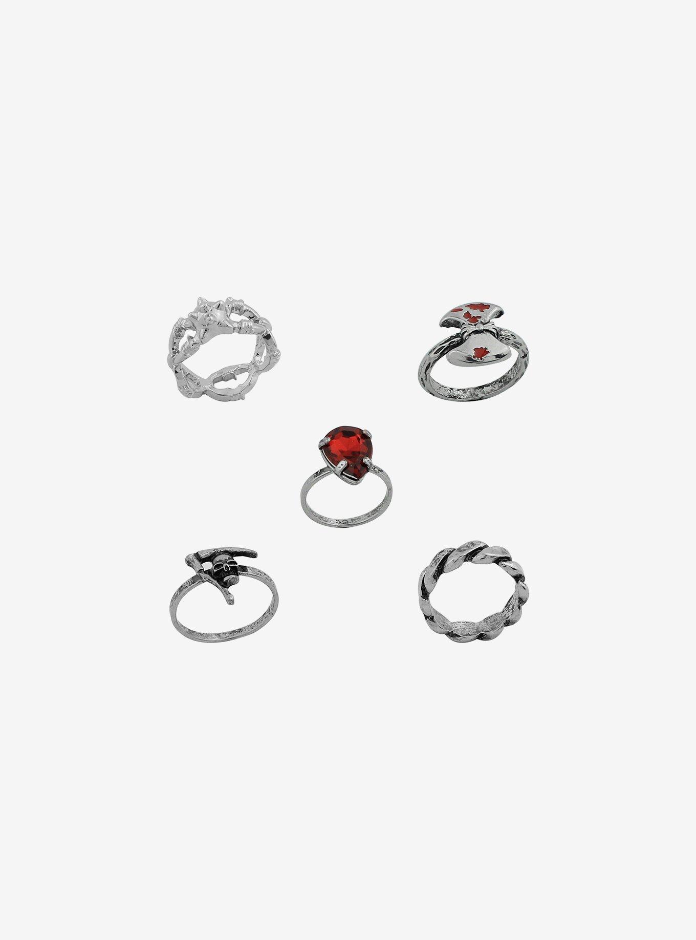 Bloody Weapon Ring Set, , alternate