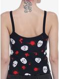 Friday The 13th Mask Hook-And-Eye Girls Cami, MULTI, alternate