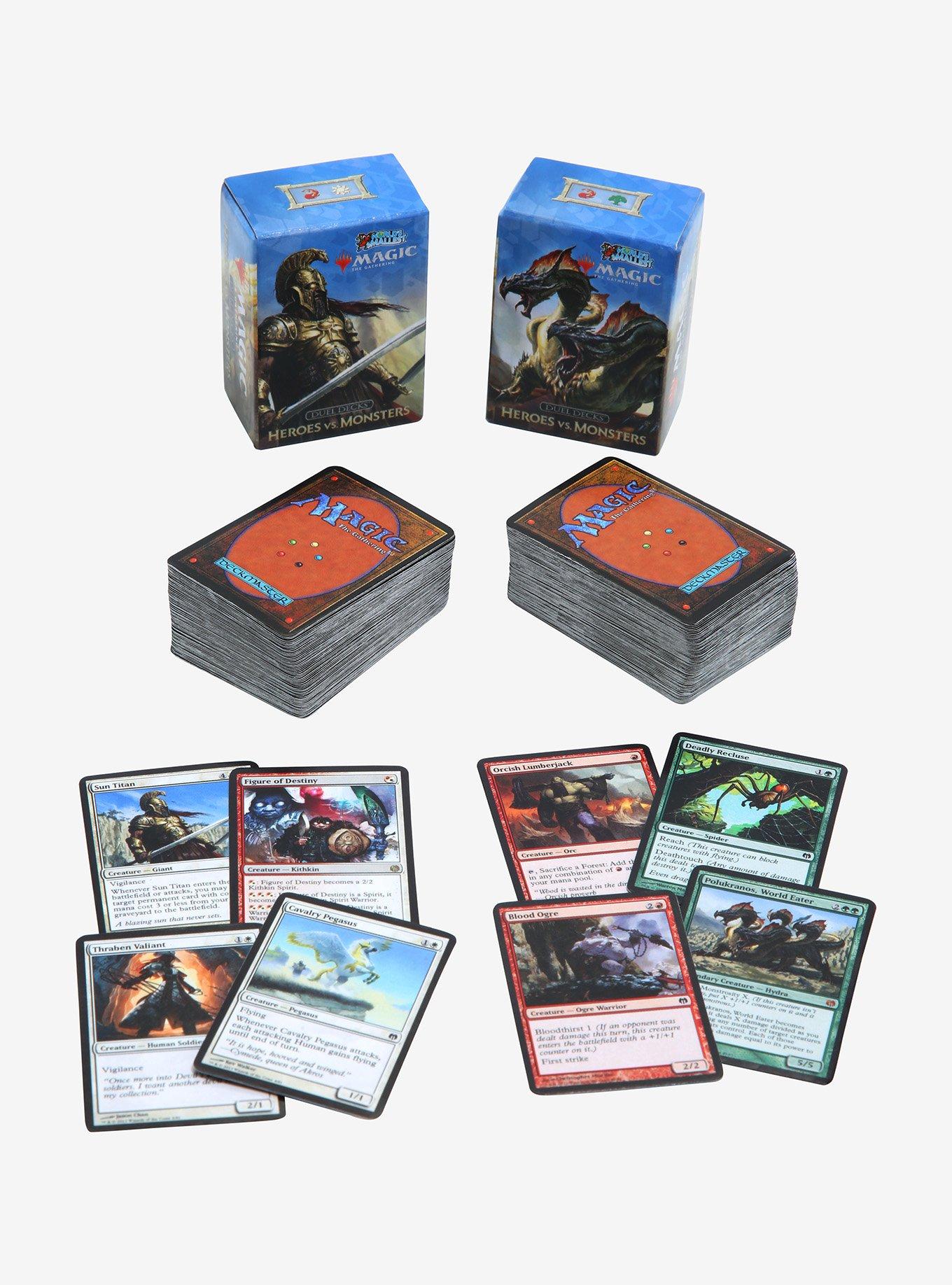 World's Smallest Magic: The Gathering Heroes vs. Monsters Duel Decks, , alternate