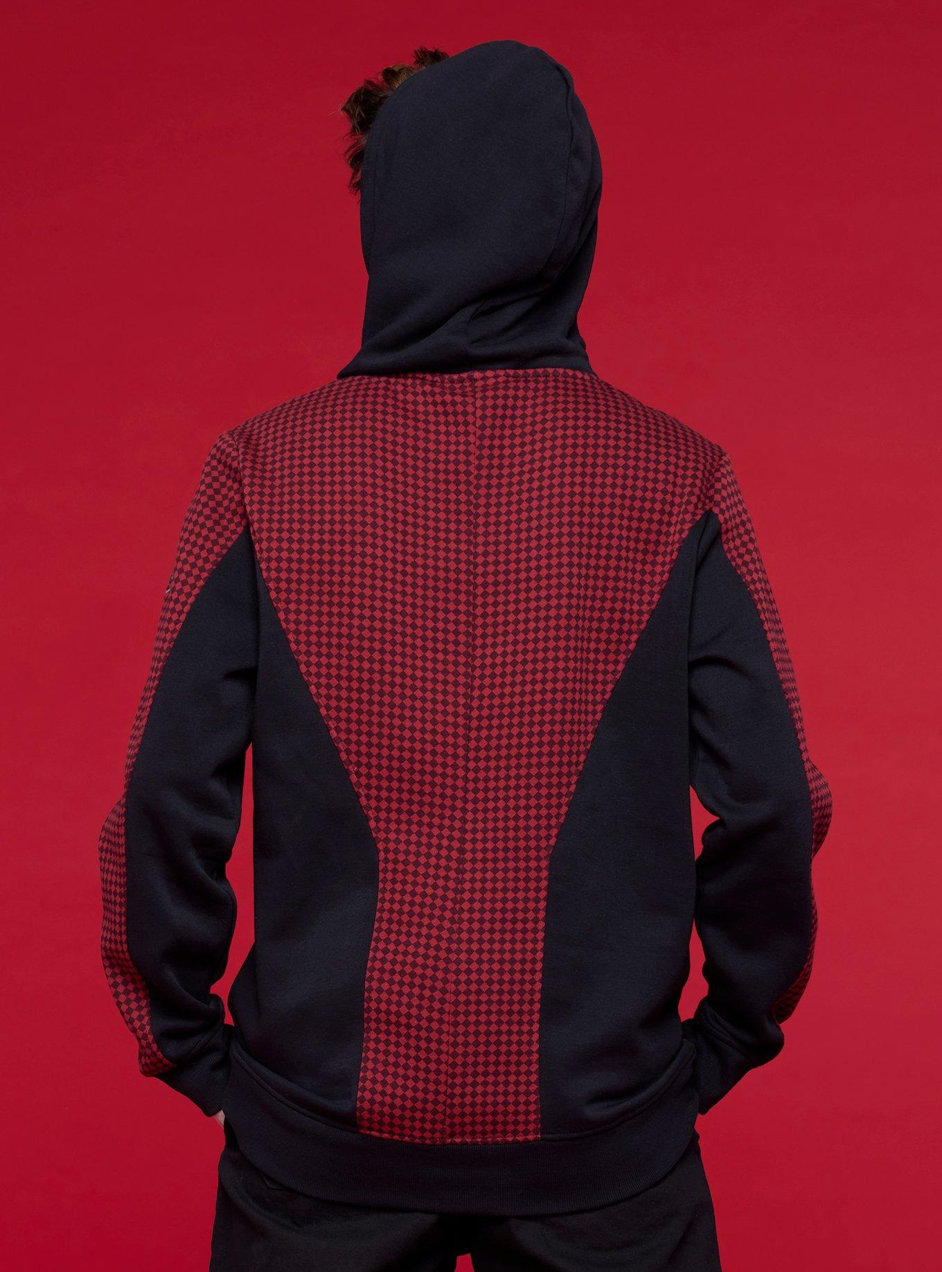 Our Universe Marvel Ant-Man And The Wasp: Quantumania Ant-Man Hoodie, RED  BLACK, alternate