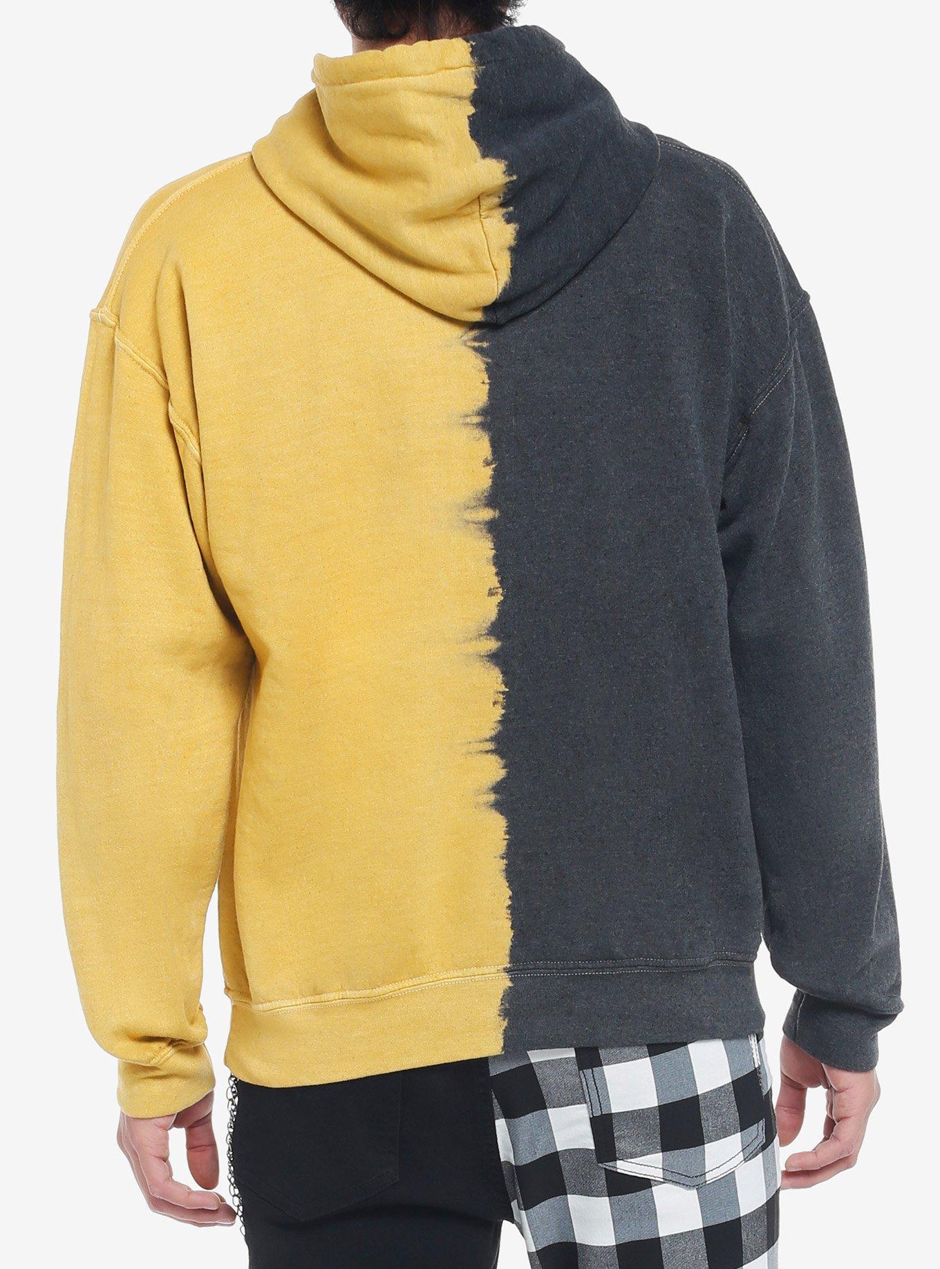 Black and yellow outlet hoodie