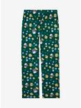 Studio Ghibli My Neighbor Totoro Floral Allover Print Sleep Pants - BoxLunch Exclusive , GREEN, alternate