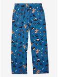 Studio Ghibli My Neighbor Totoro Mei Icons Allover Print Sleep Pants - BoxLunch Exclusive, BLUE, alternate