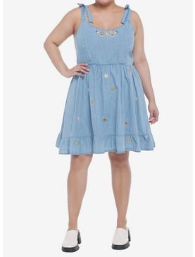Her Universe Disney Chip 'N' Dale Chambray Tie Strap Dress Plus Size, , hi-res