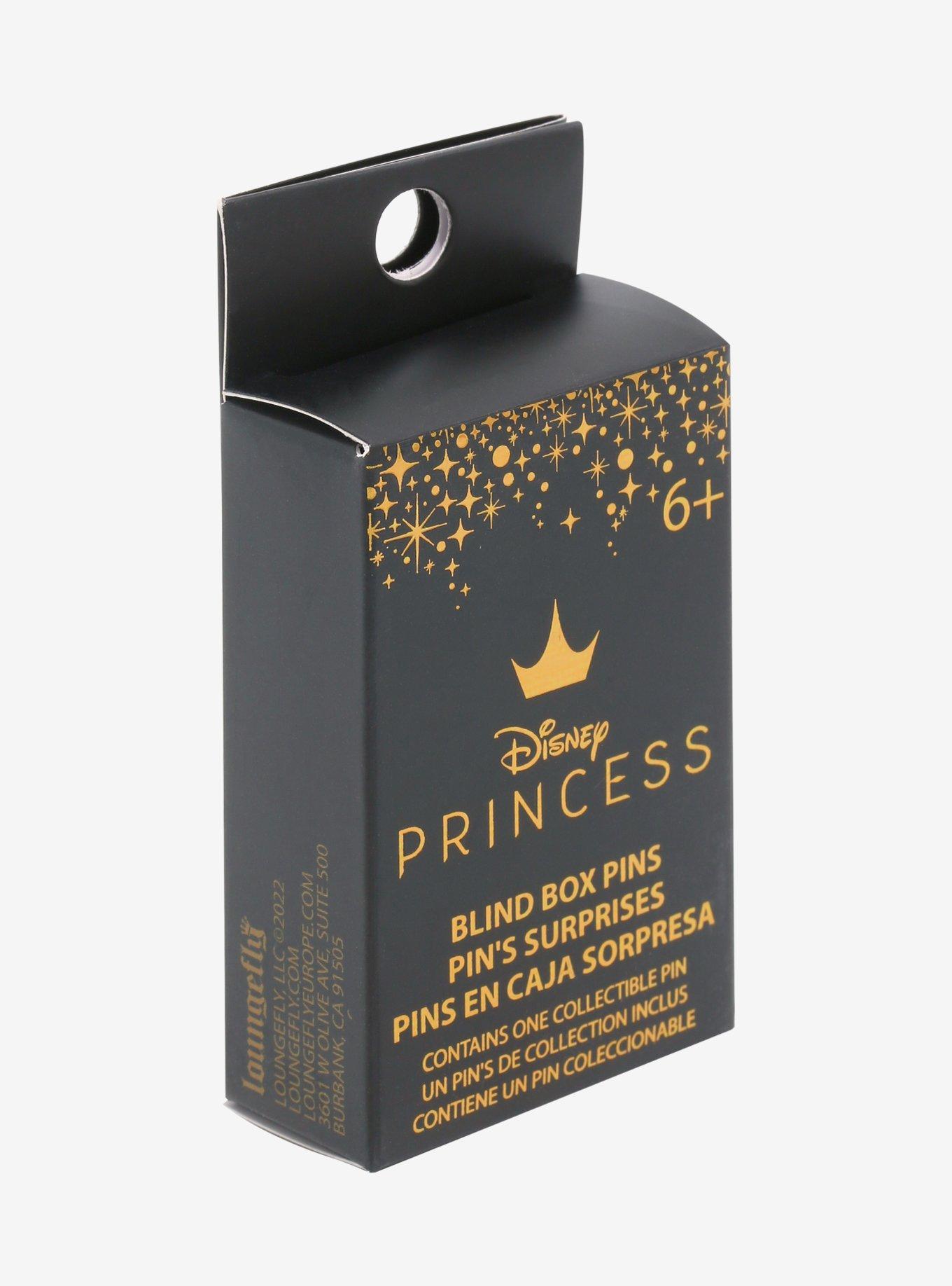 Disney Princess Gold Portrait Blind Box Enamel Pin, , alternate