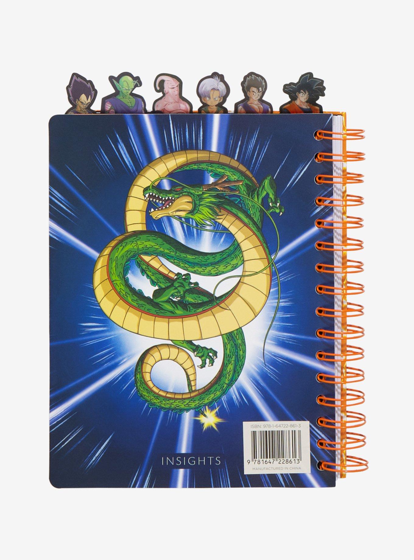 Dragon Ball Z Characters Tabbed Journal, , alternate