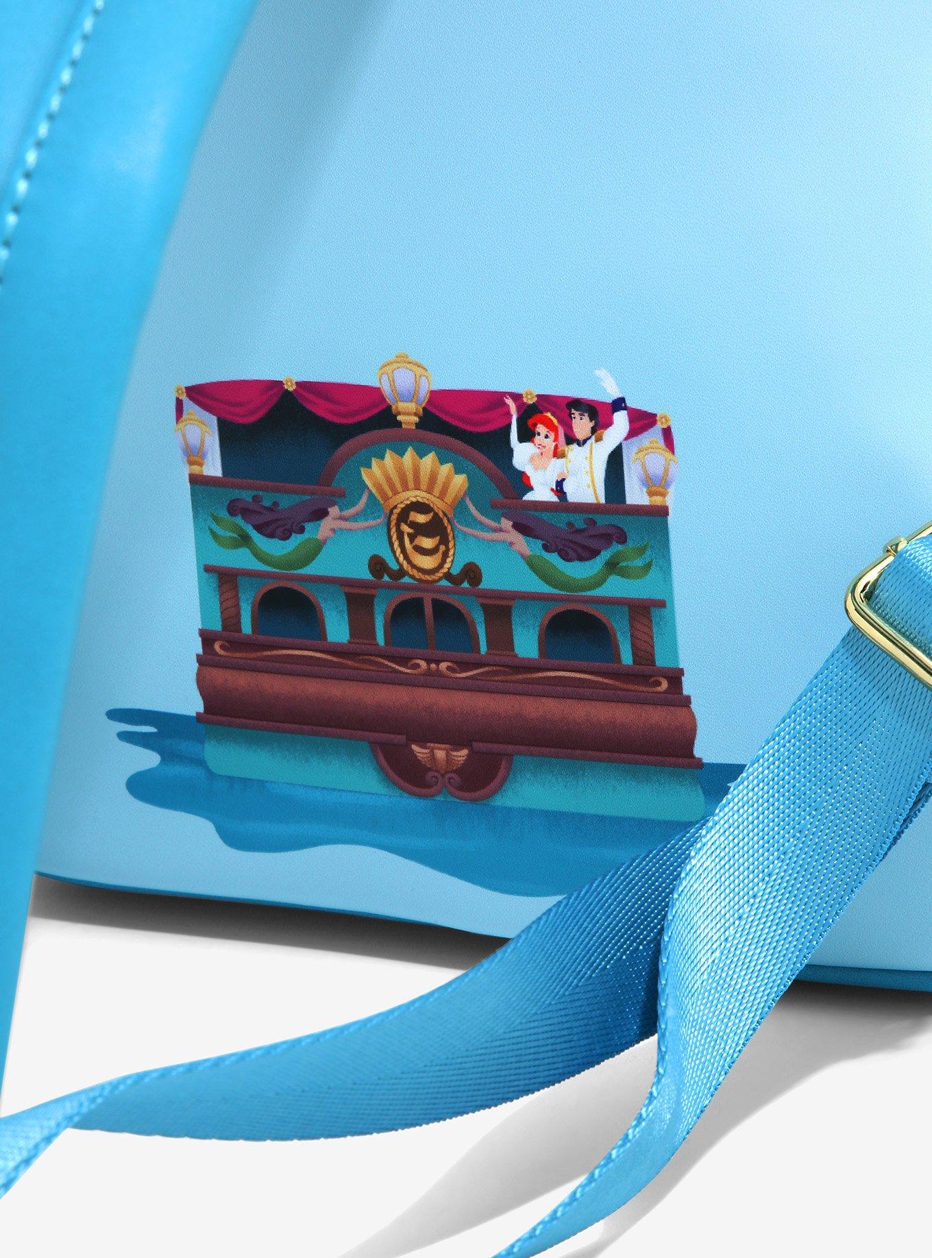 Loungefly Disney Ariel & Prince Eric Wedding Mini Backpack, , alternate
