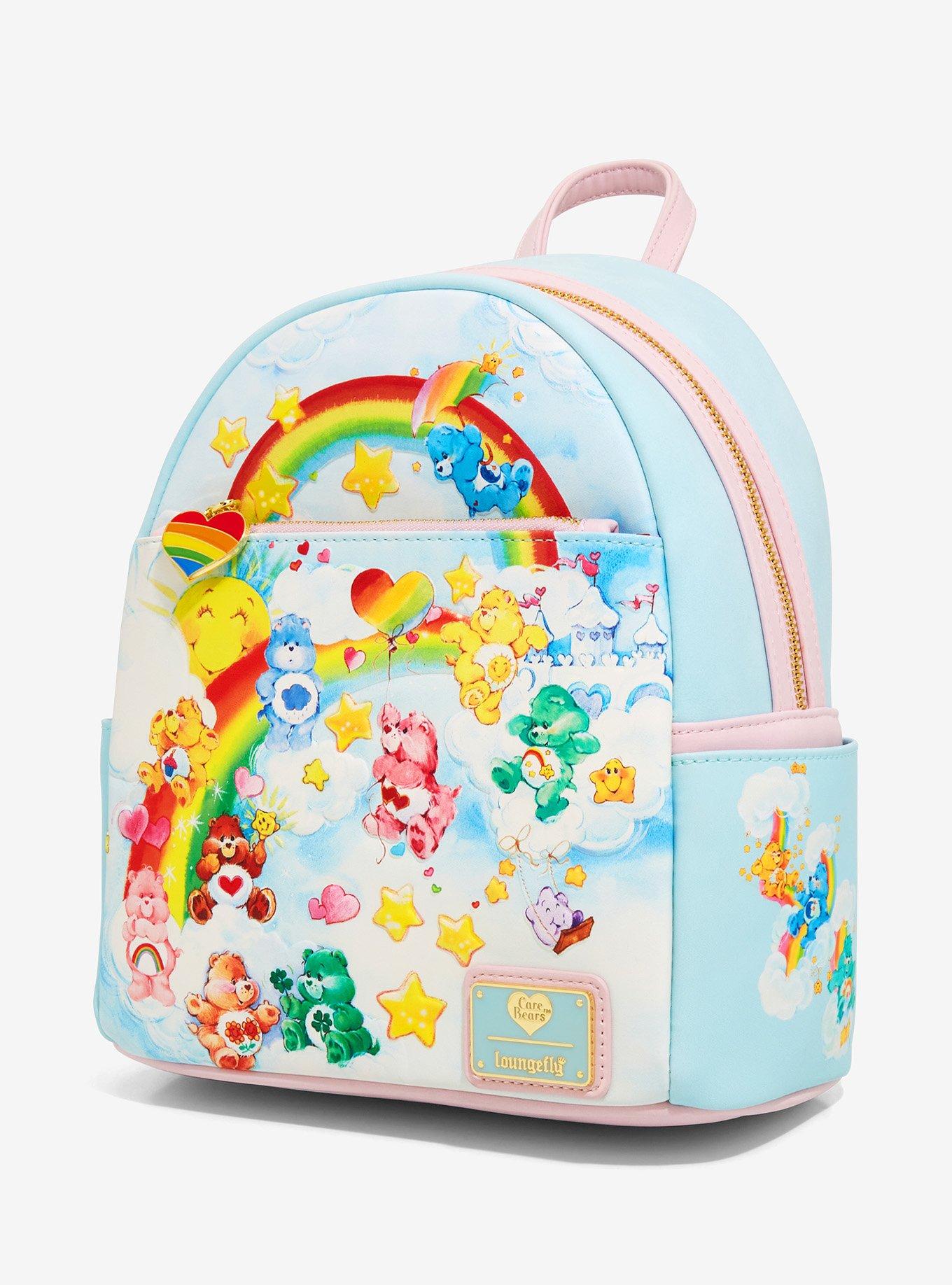 Loungefly Care Bears Group Portrait Mini Backpack, , alternate