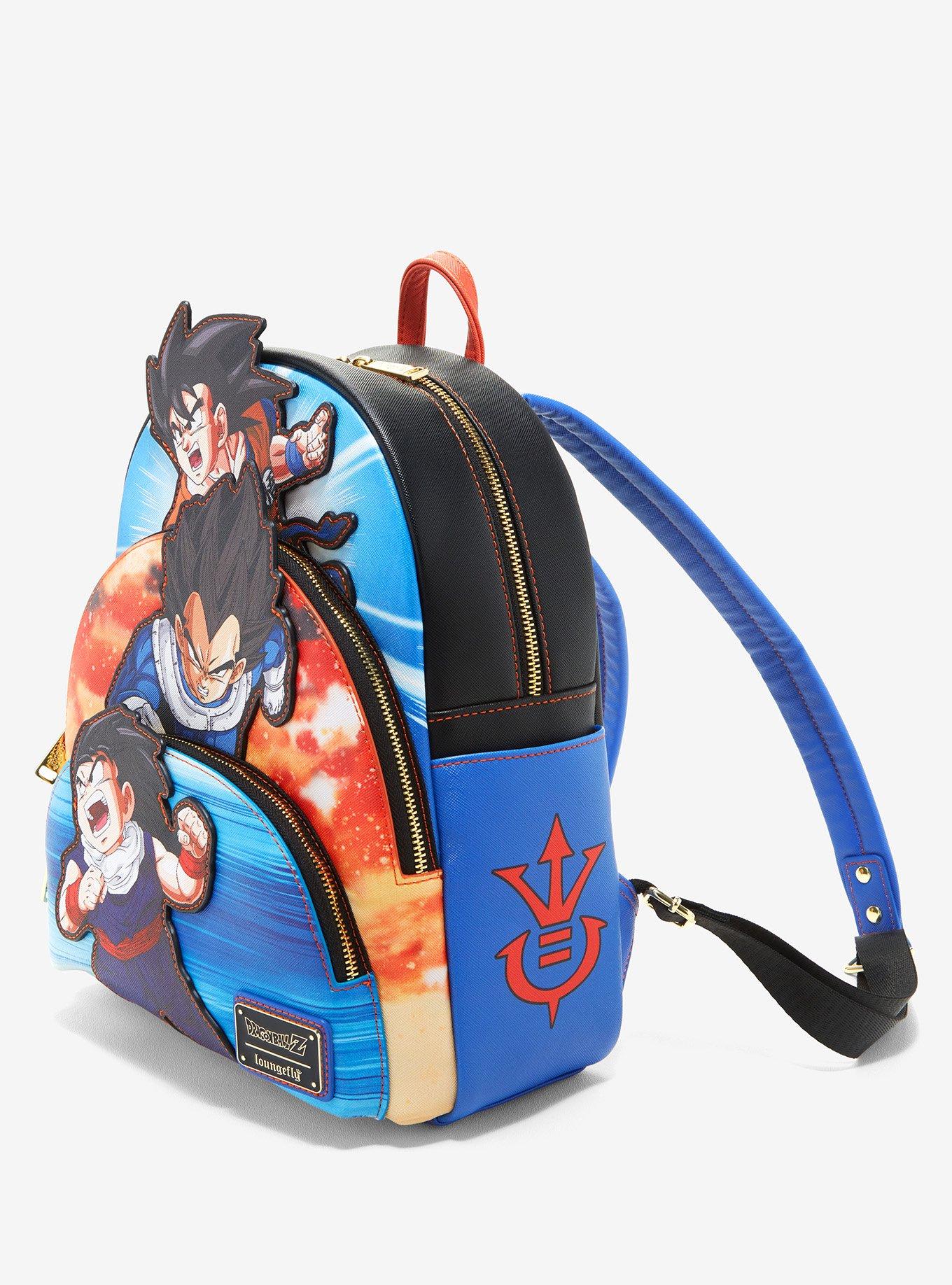Loungefly Dragon Ball Z Trio Portrait Mini Backpack, , alternate