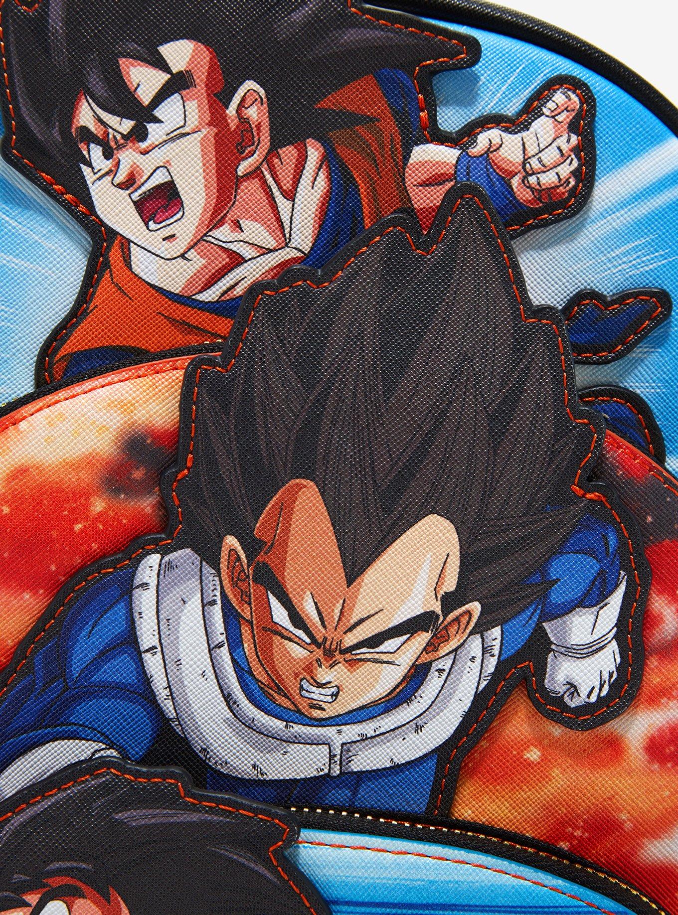 Loungefly Dragon Ball Z Trio Portrait Mini Backpack, , alternate