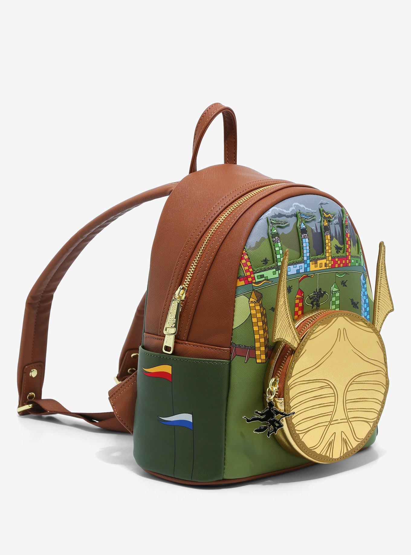 Loungefly Harry Potter Quidditch Mini Backpack, , alternate