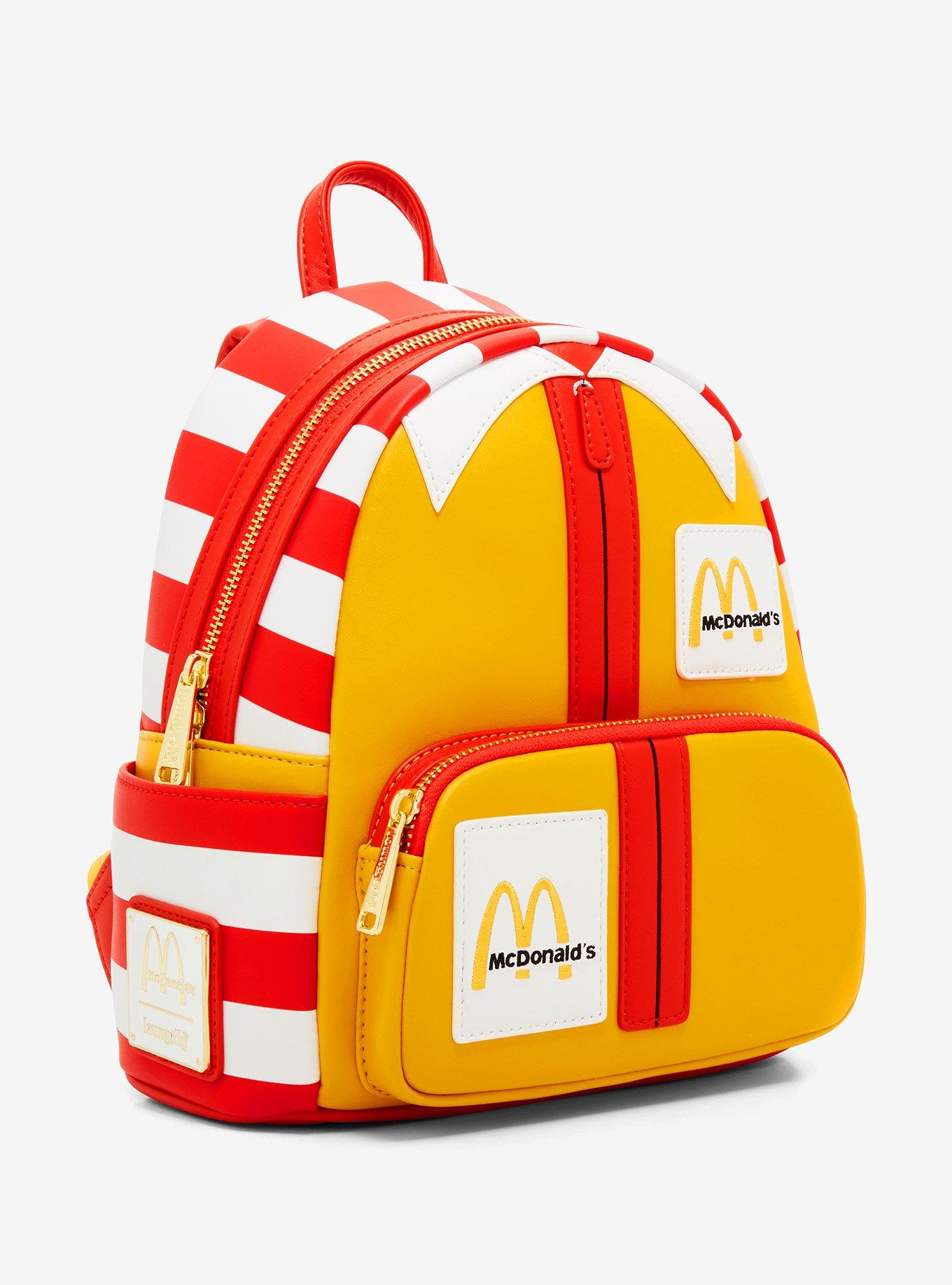 Loungefly McDonald&rsquo;s Ronald McDonald Outfit Mini Backpack, , alternate