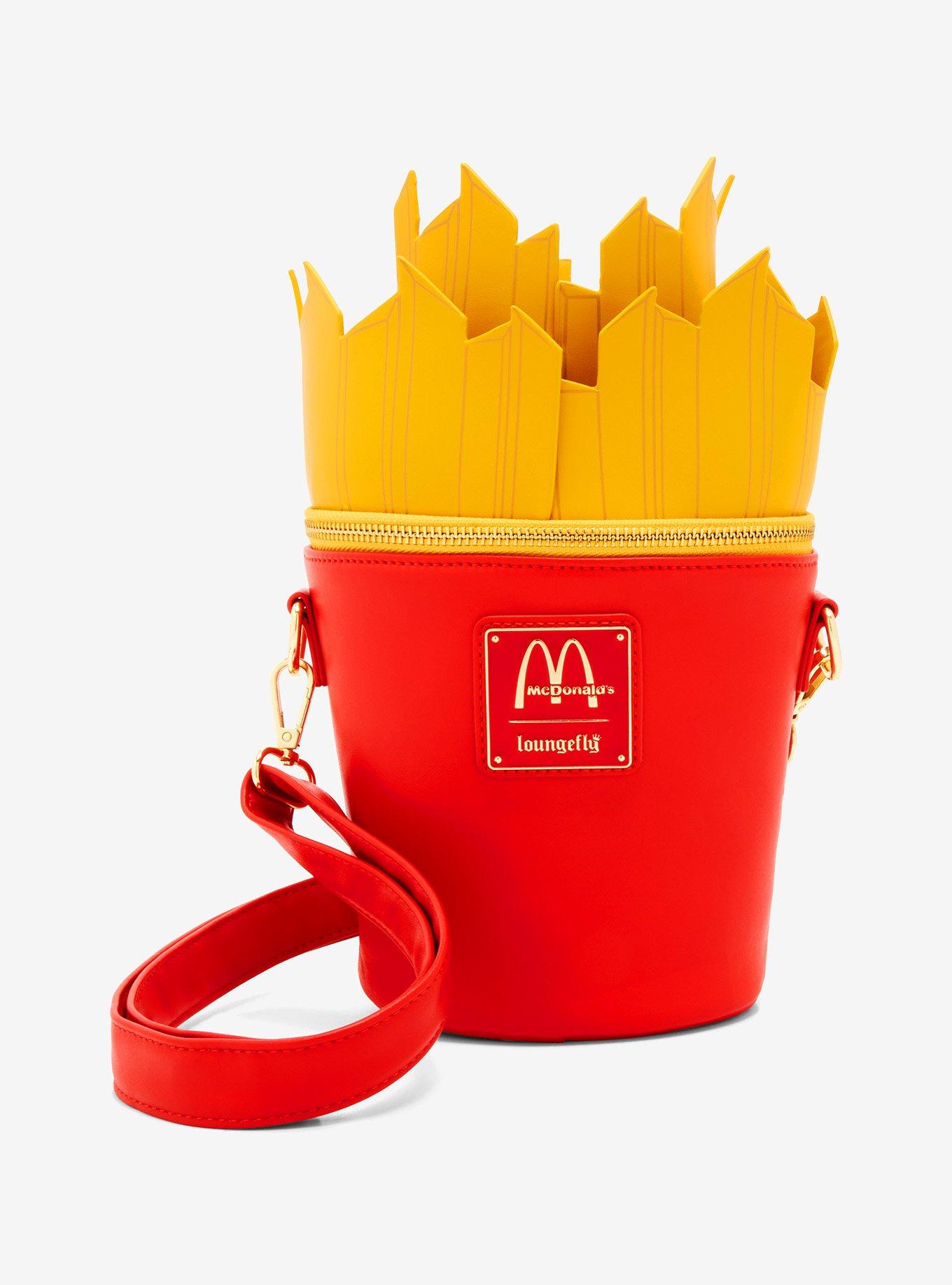 Loungefly McDonald's Fries Figure Crossbody Bag