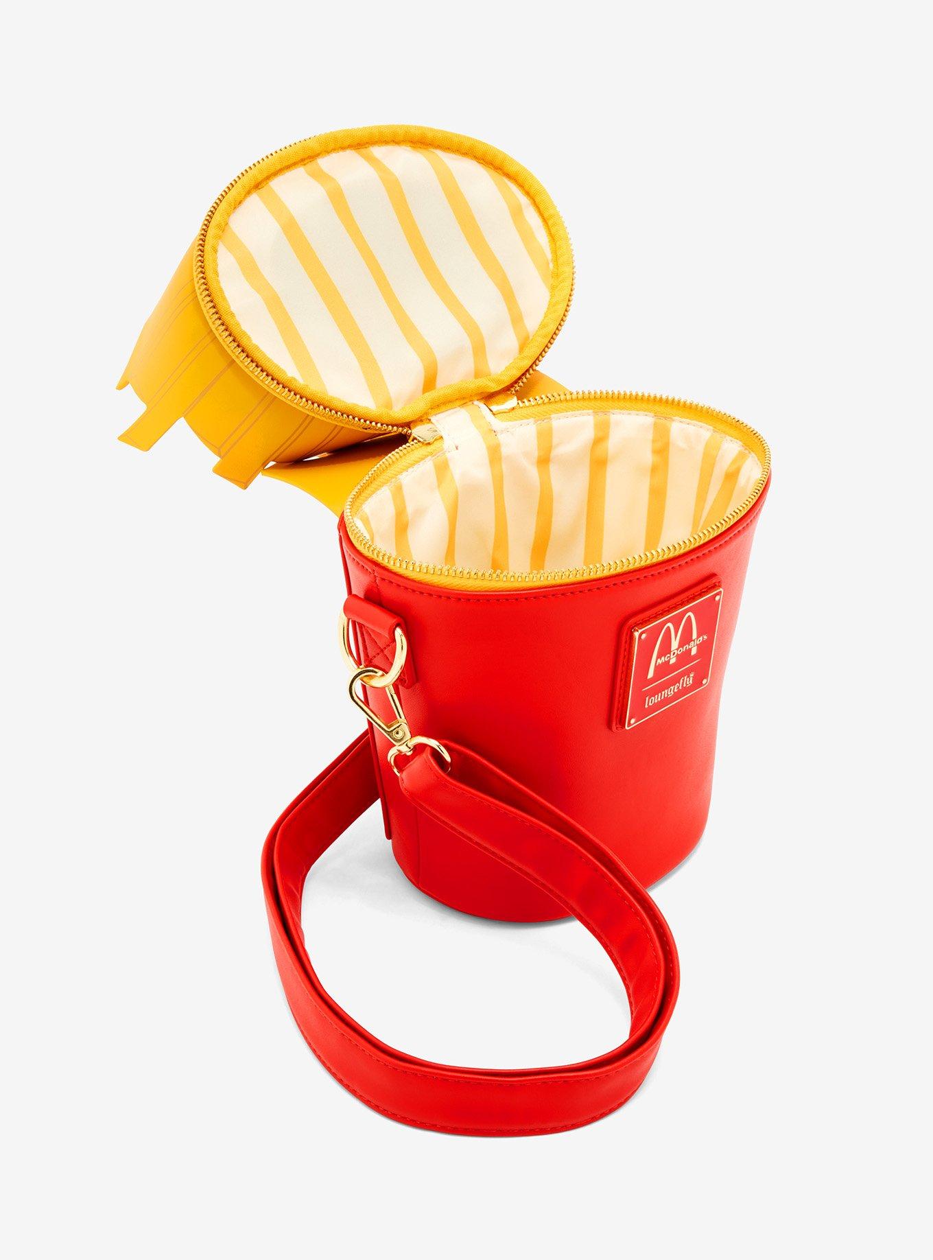 Loungefly McDonald's French Fry Crossbody Bag & Card Holder #loungefly