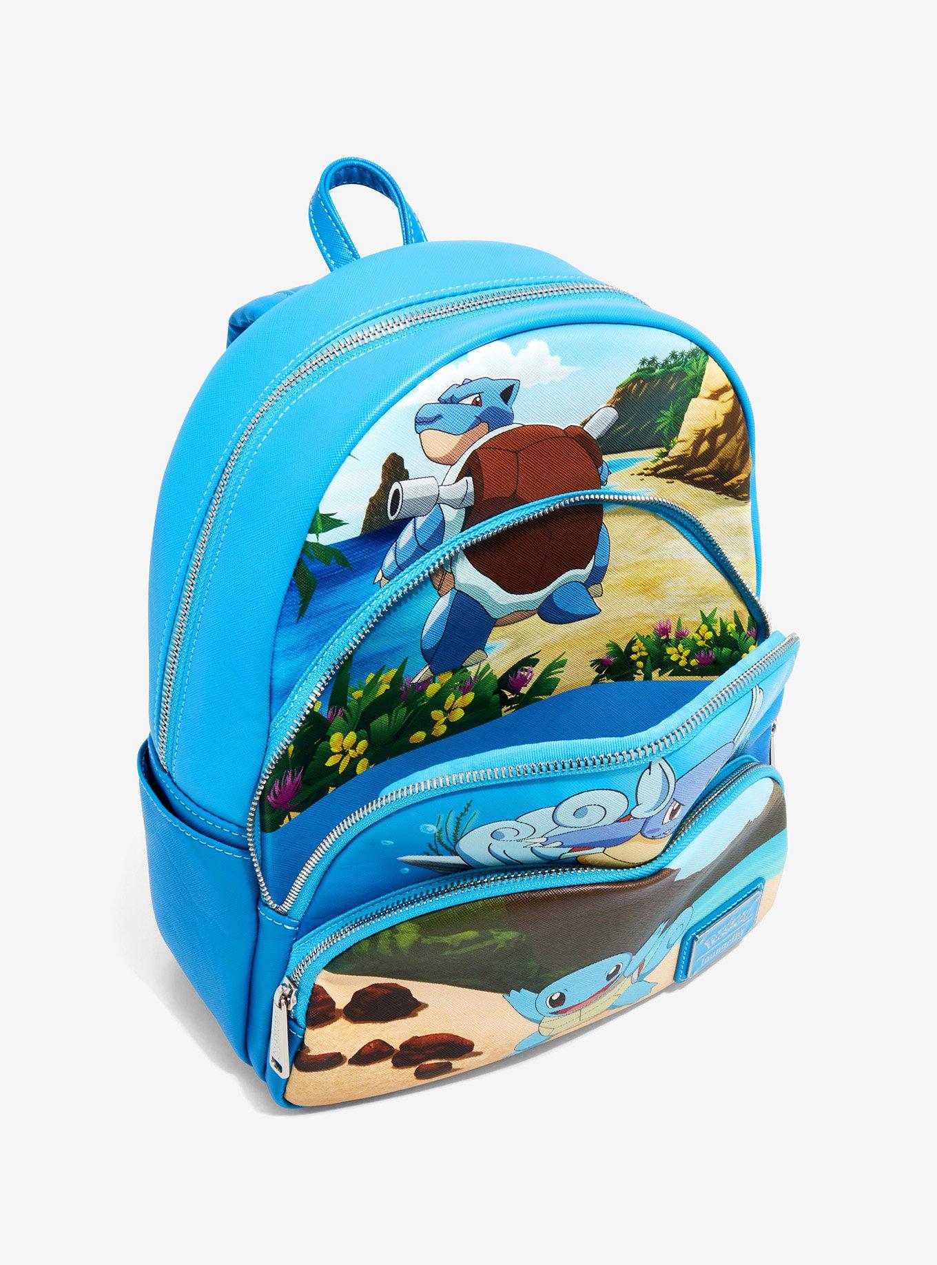 Loungefly Pok&eacute;mon Squirtle Evolutions Mini Backpack, , alternate