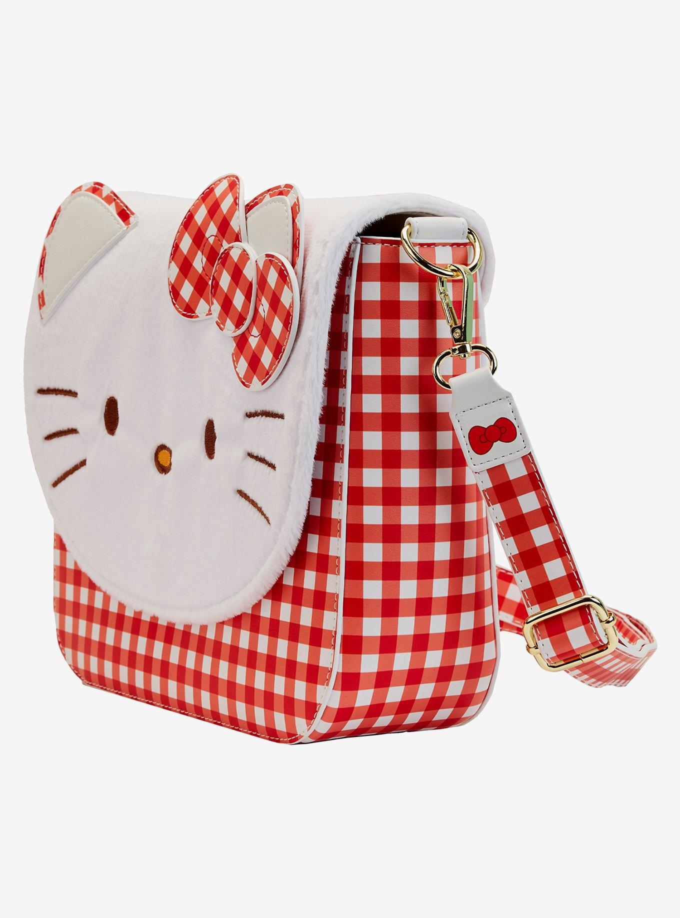 Loungefly Sanrio Hello Kitty Gingham Crossbody Bag, , alternate