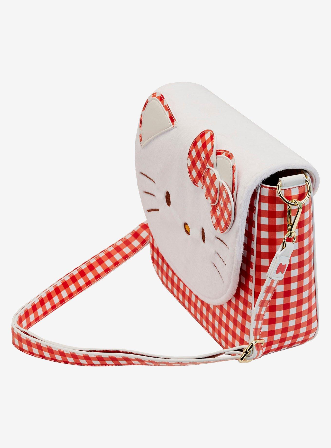 Loungefly Sanrio Hello Kitty Gingham Crossbody Bag, , alternate