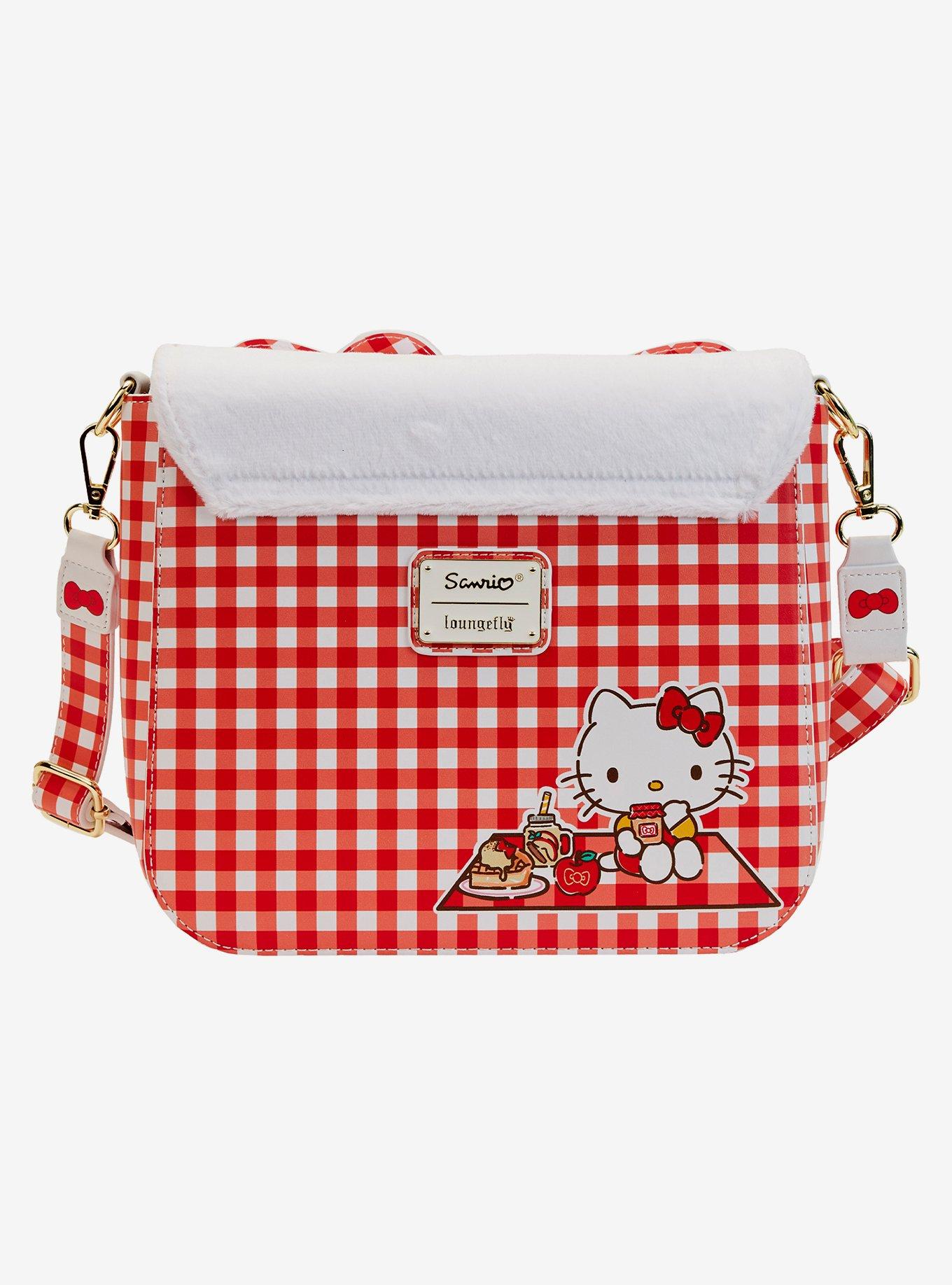 Loungefly Sanrio Hello Kitty Gingham Crossbody Bag, , alternate