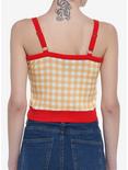 Disney Winnie The Pooh Gingham Girls Sweater Tank Top, MULTI, alternate