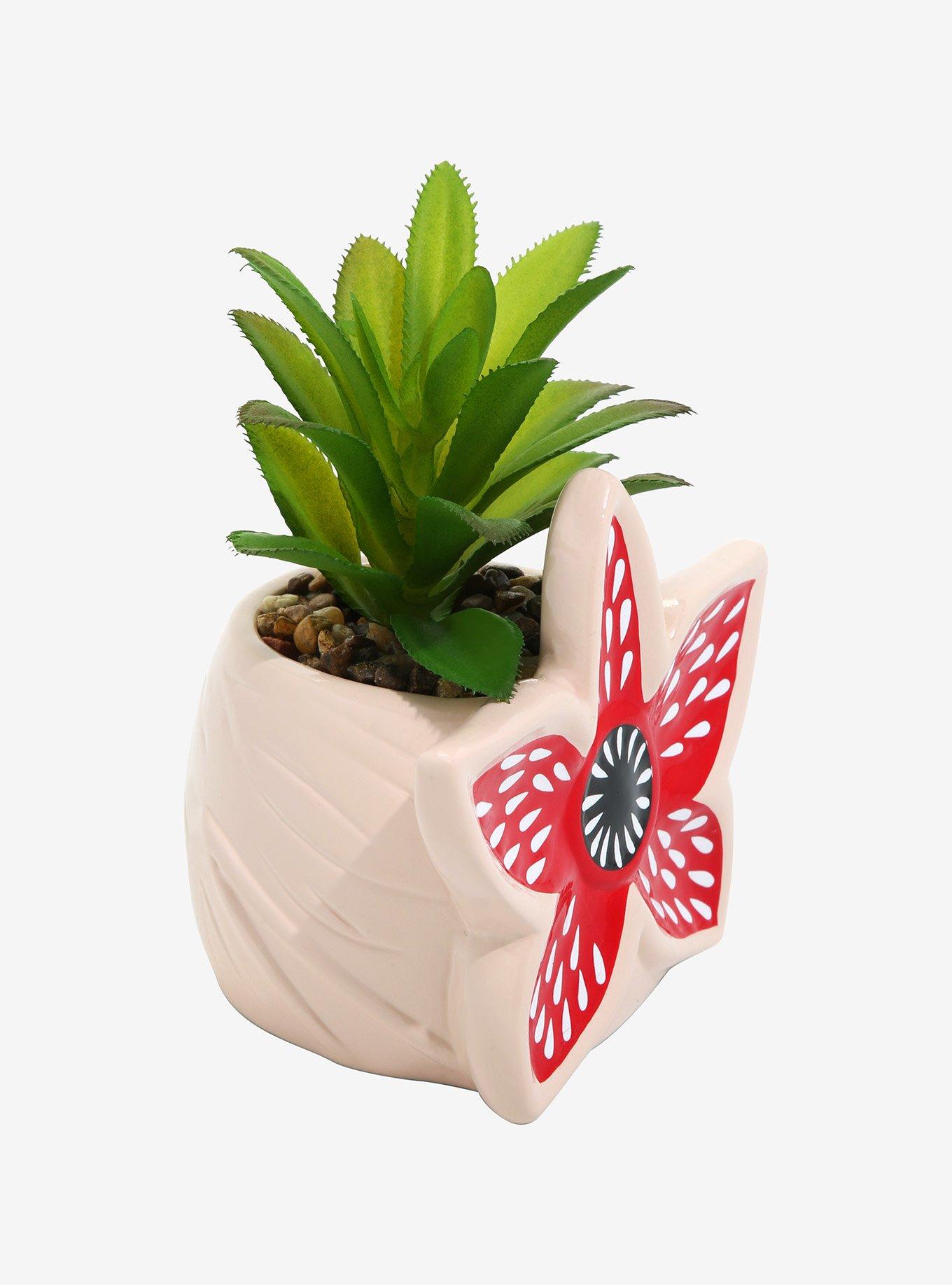 Stranger Things Demogorgon Faux Succulent Planter, , alternate