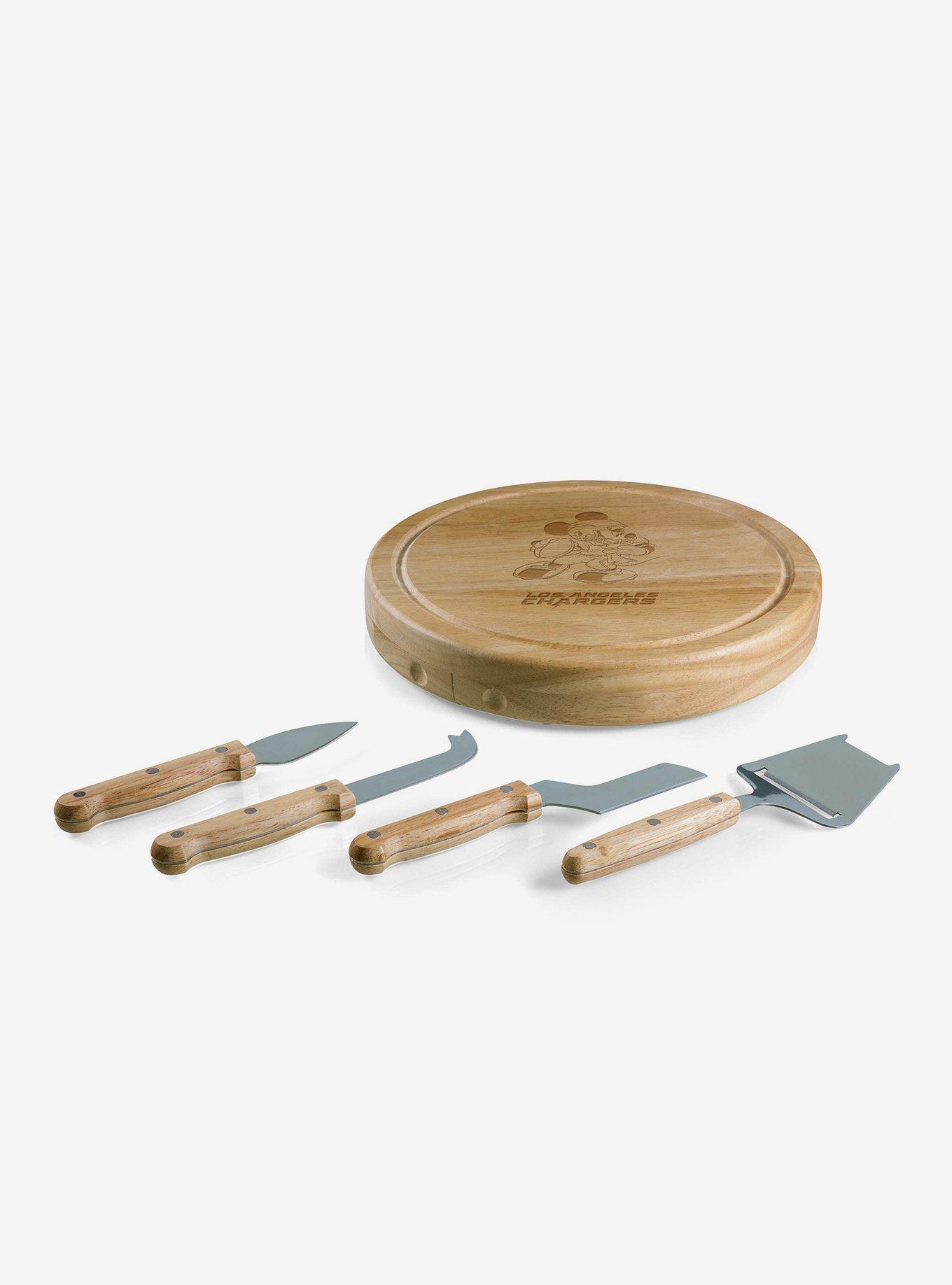 Disney Mickey Mouse NFL LA Chargers Cutting Board & Tools Set, , alternate