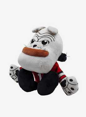 NCAA Georgia Bulldogs Hairy Dawg Mascot 8" Bleacher Creatures Kuricha Sitting Plush, , hi-res