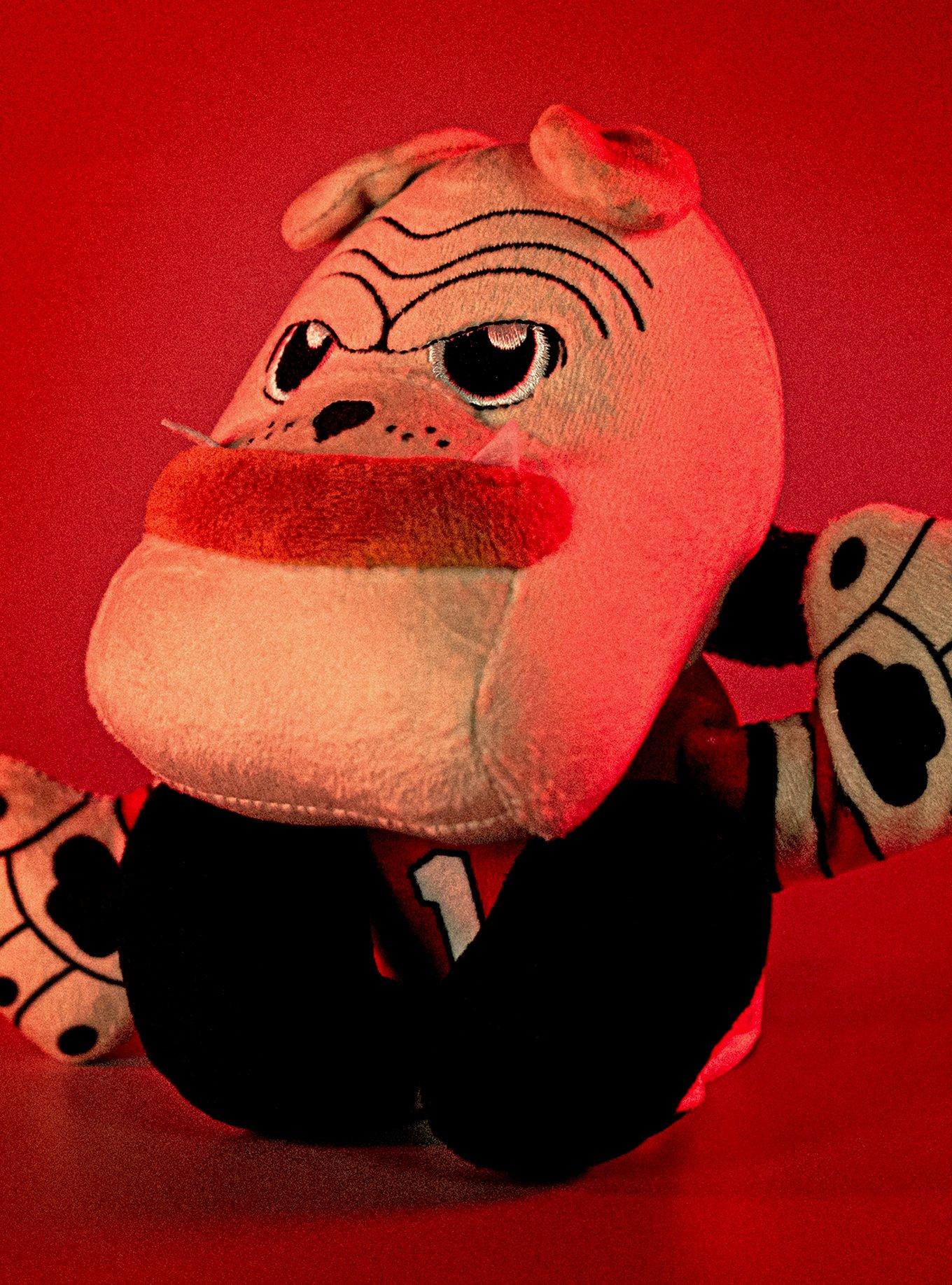 NCAA Georgia Bulldogs Hairy Dawg Mascot 8" Bleacher Creatures Kuricha Sitting Plush