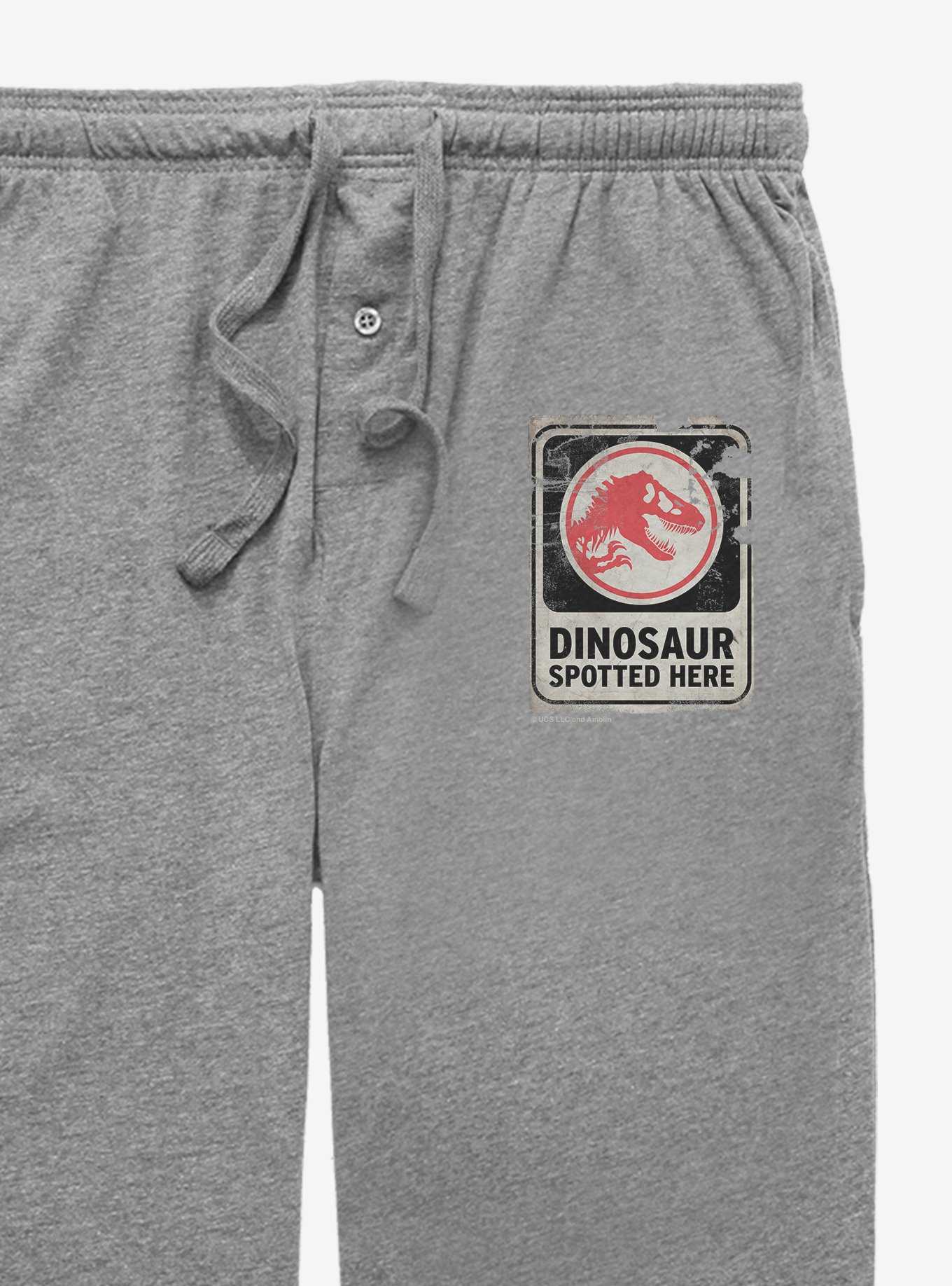 Jurassic World Dinosaur Spotted Sign Pajama Pants, , hi-res